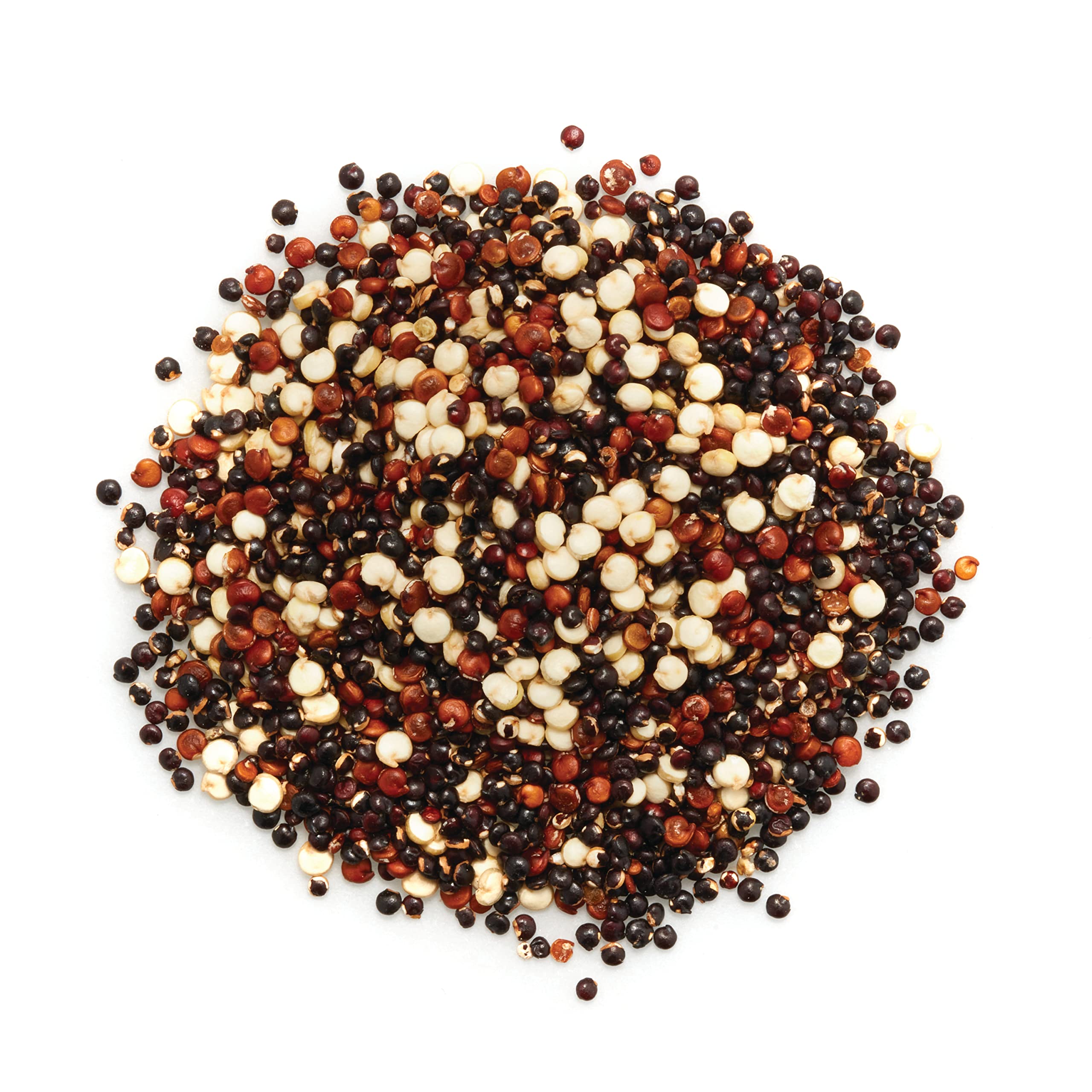 Yupik Yupik Organic Tri-Color Quinoa, 1 kg, Non-GMO, Kosher, Raw Seeds, Mix of White, Red & Black Quinoa, Unsalted, Oil-Free, Source of Fiber & Iron, Ideal Replacement to Rice & Pasta in use