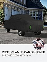 Vista 2 de Proadsy - Cubierta para automóvil, resistente al viento, sol, lluvia, rayos UV, polvo y nieve, para todo tipo de clima, impermeable, funda