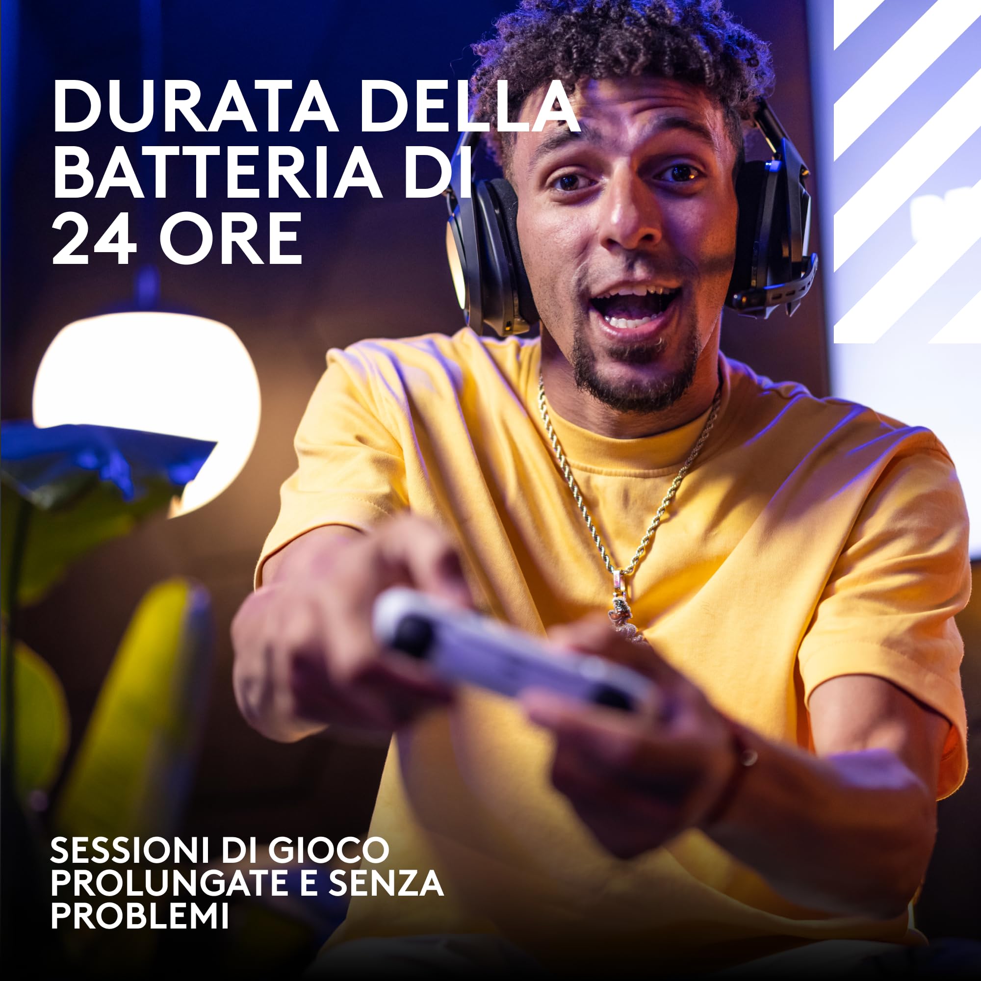Logitech G Astro A50 X cuffia con microfono gaming wireless LIGHTSPEED+base | PRO-G GRAPHENE, PLAYSYNC per Xbox Series X|S, PS5, PC/Mac, Nintendo Switch/Switch 2, Bluetooth, Passthru HDMI 2.1 - Nero