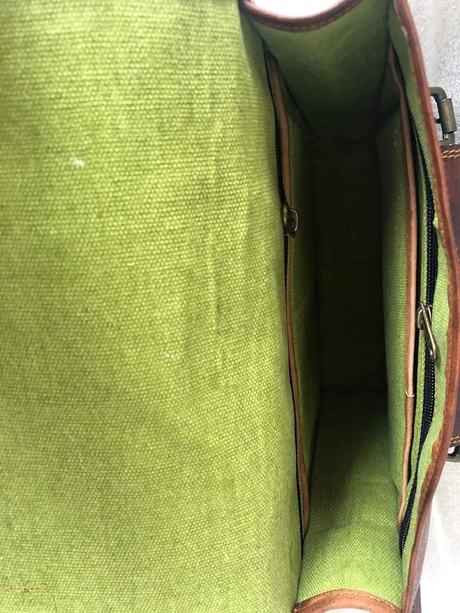 Bolsa de cuero para motocicleta con montura de manillar miniatura 7