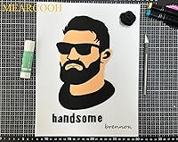 Vista 5 de MEARCOOH Hojas de espuma negra para manualidades, 9 x 12 pulgadas, 0.079 in, papel de espuma EVA para manualidades, proyectos, preescolares, aula