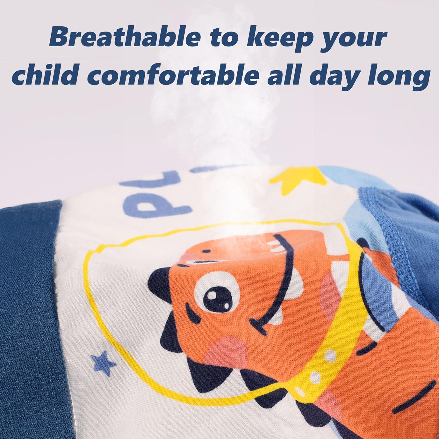 GRPSKCOS Boys Underwear, Toddler Kids Boxer Briefs 4 Pack Soft Cotton Dinosaur Boys Underwear 2-10 Years - Image 6