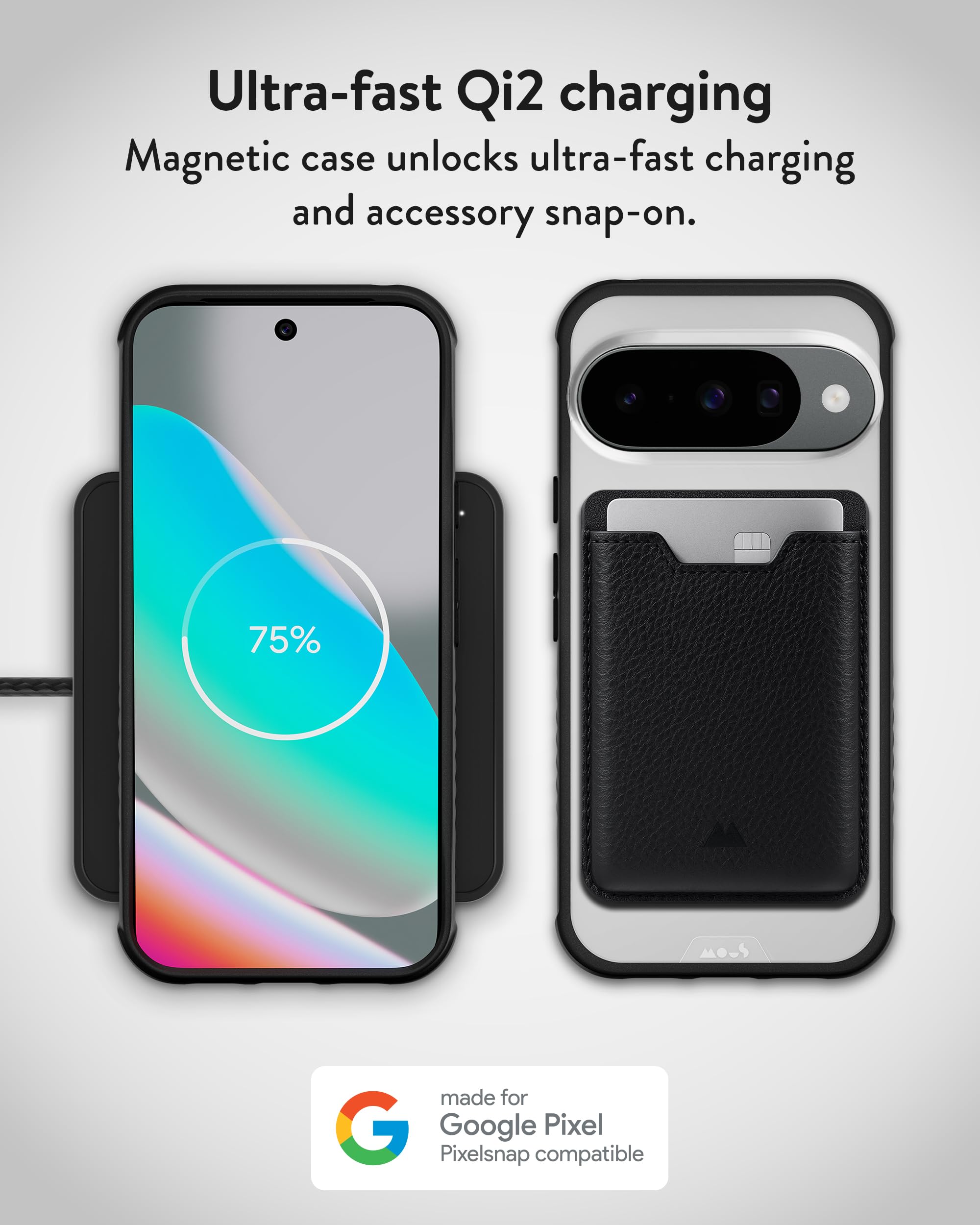 【開封のみ品】Google Pixel 10 Pro mousケース付 Amazon.com: Mous Clear Case for Google Pixel 10/10 Pro (2025