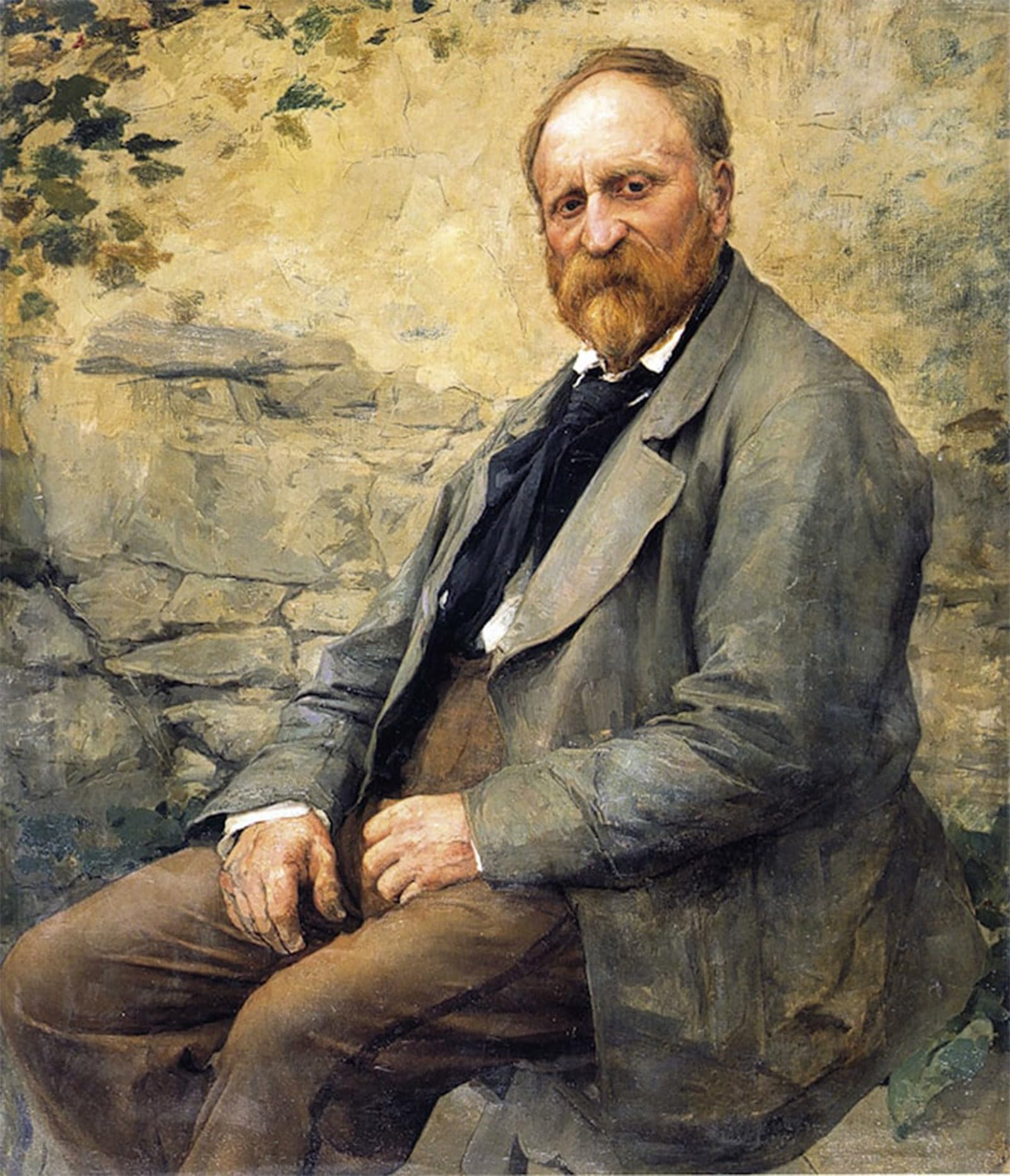 Tableau Portrait par Jules Bastien-Lepage 60x90cm de SERENDIPITP - 5