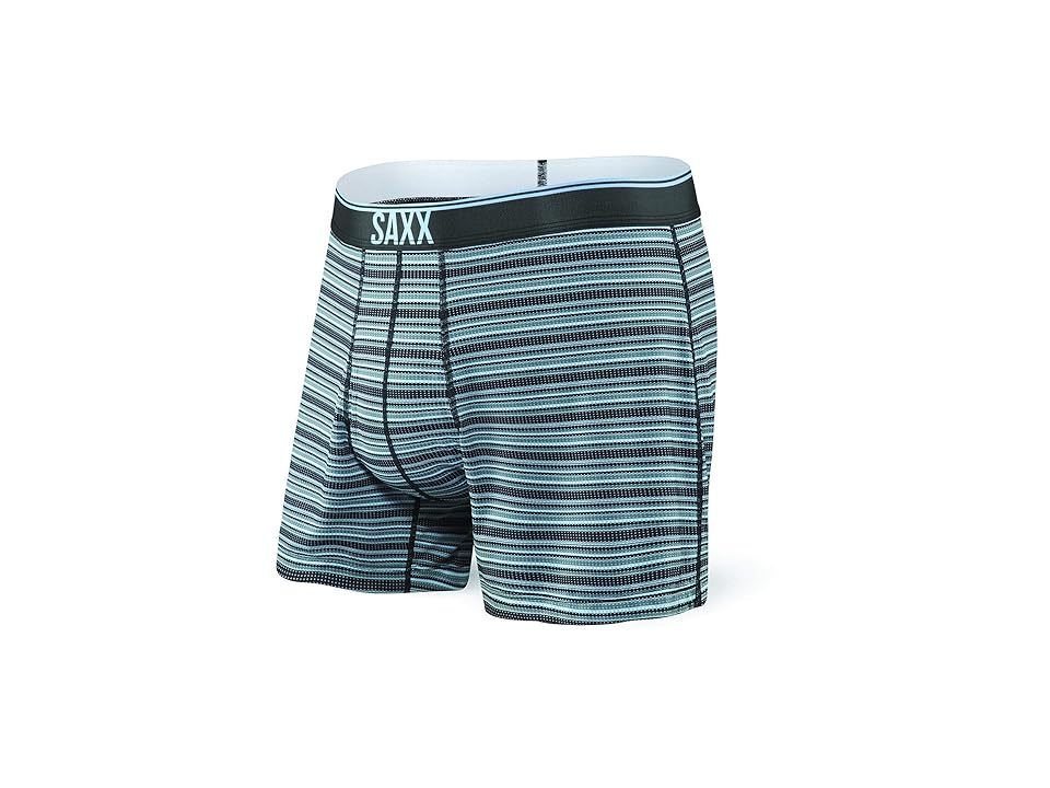 

SAXX UNDERWEAR Loose Cannon Fly (Black Daybreak Stripe) Men's Underwear