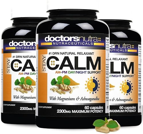 Miniatura 6 de Doctors Nutra Nutraceuticals Fórmula de apoyo relajante natural para mantenerse en calma día o noche 247