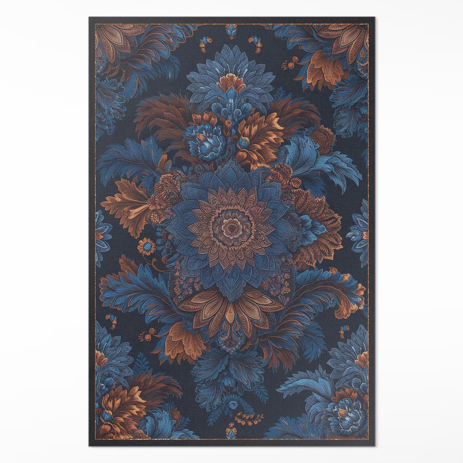 Tapis en vinyle anti-tache 120x180 cm solution sol facile à nettoyer cuisine
