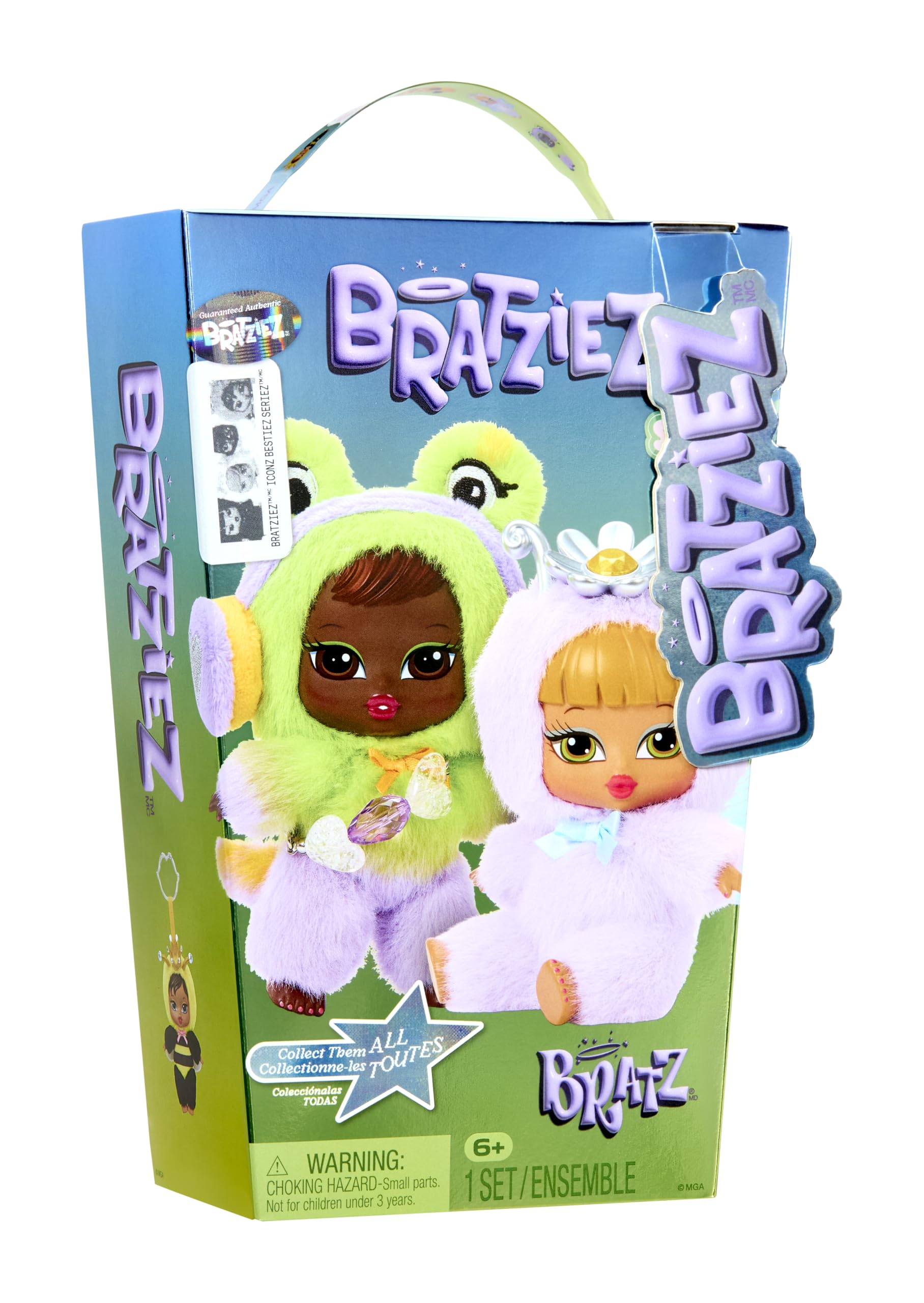 Bratz Bratziez Iconz Bestiez - Plush Collectable, 6 Characters