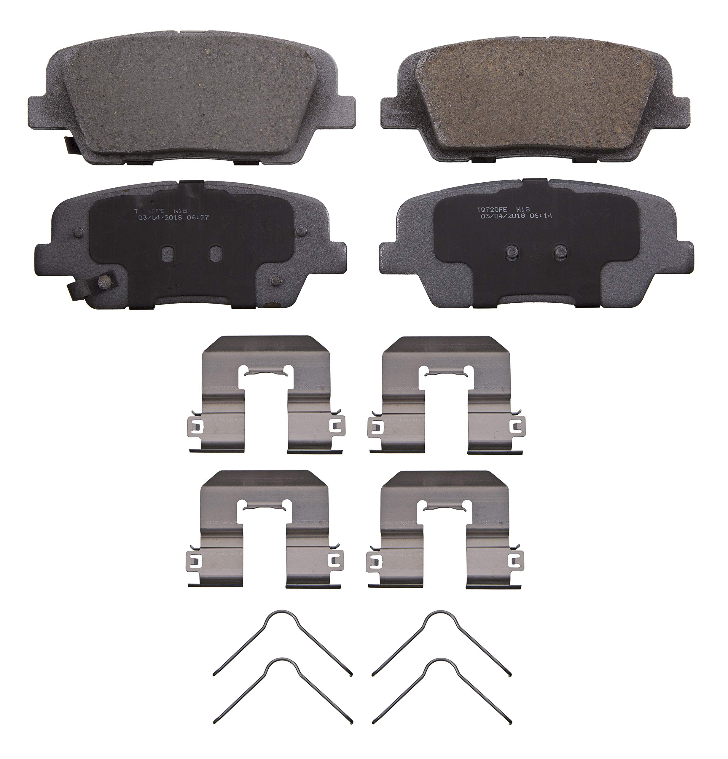 FRONT REAR SET] Wagner ThermoQuiet Ceramic Disc Brake Pads WG99080