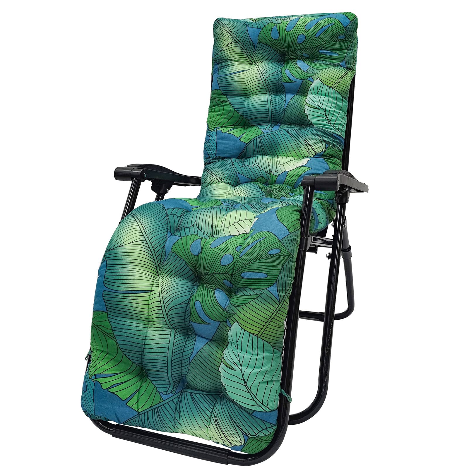 Cuscini per Dondolo Cuscino Sdraio da Giardino 170x50cm, Cuscini Sdraio da Giardino, Cuscini per Sdraio da Esterno, Cuscini per Poltrone Materassino per Sdraio Cuscini per Sedie