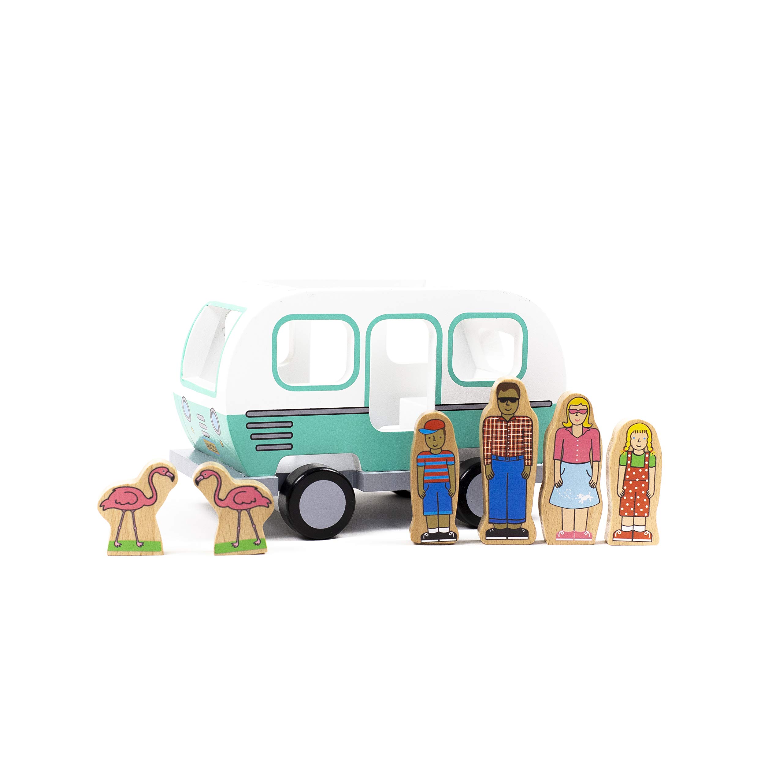 Jack Rabbit CreationsMagnetic Wooden Glamper Camper Set
