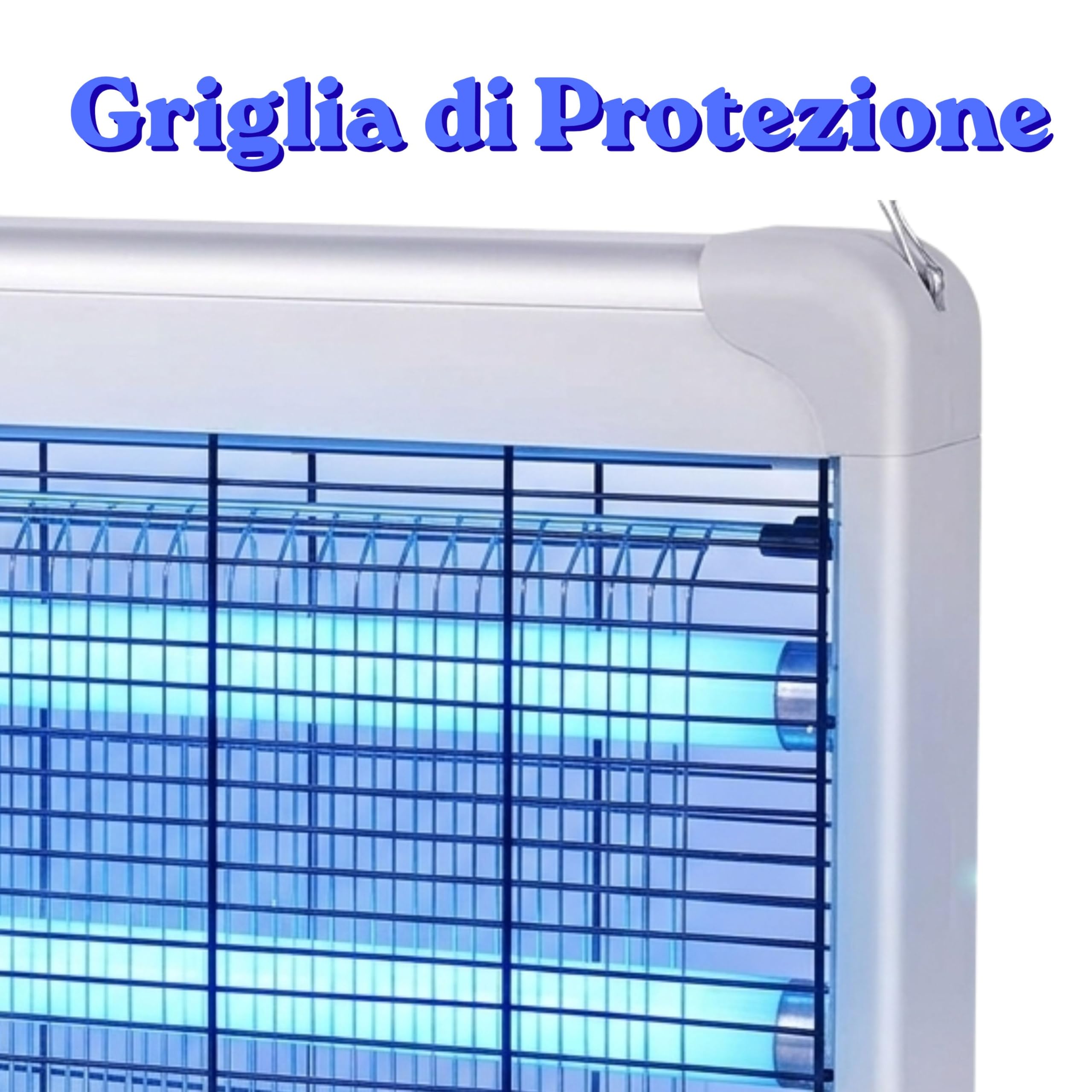 Yasta Lampada Antizanzare 30W – Zanzariera Elettrica per Interno ed Esterno – Potente Trappola per Zanzare, Mosche e Insetti – Vassoio Rimovibile Facile da Pulire