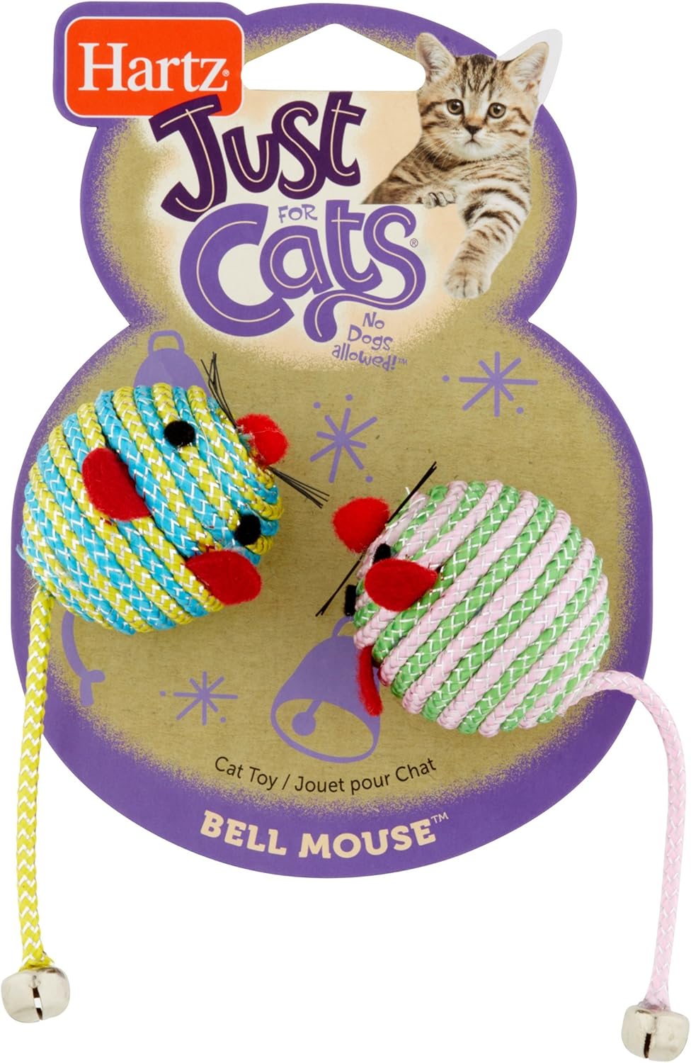 Hartz JFC Bell Mouse Cat Toy Amazon.ca Pet Supplies
