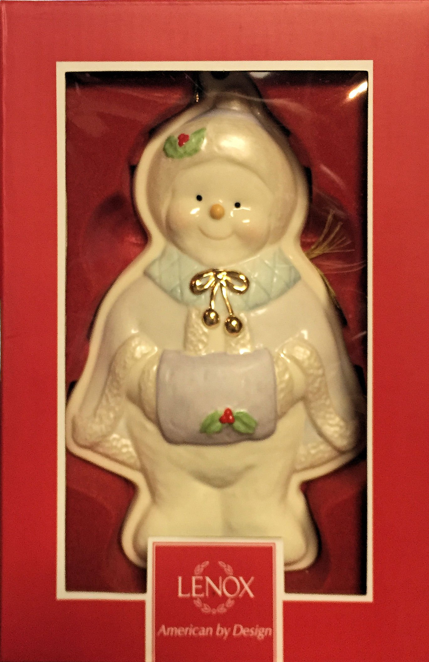 Moule à ornement Lenox souvenir Mrs. Bonhomme de neige 2013