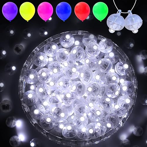 100 mini luces LED con gancho, luz LED redonda impermeable para decoración de fiestas, luces de fiesta de neón para fiesta de cumpleaños y
