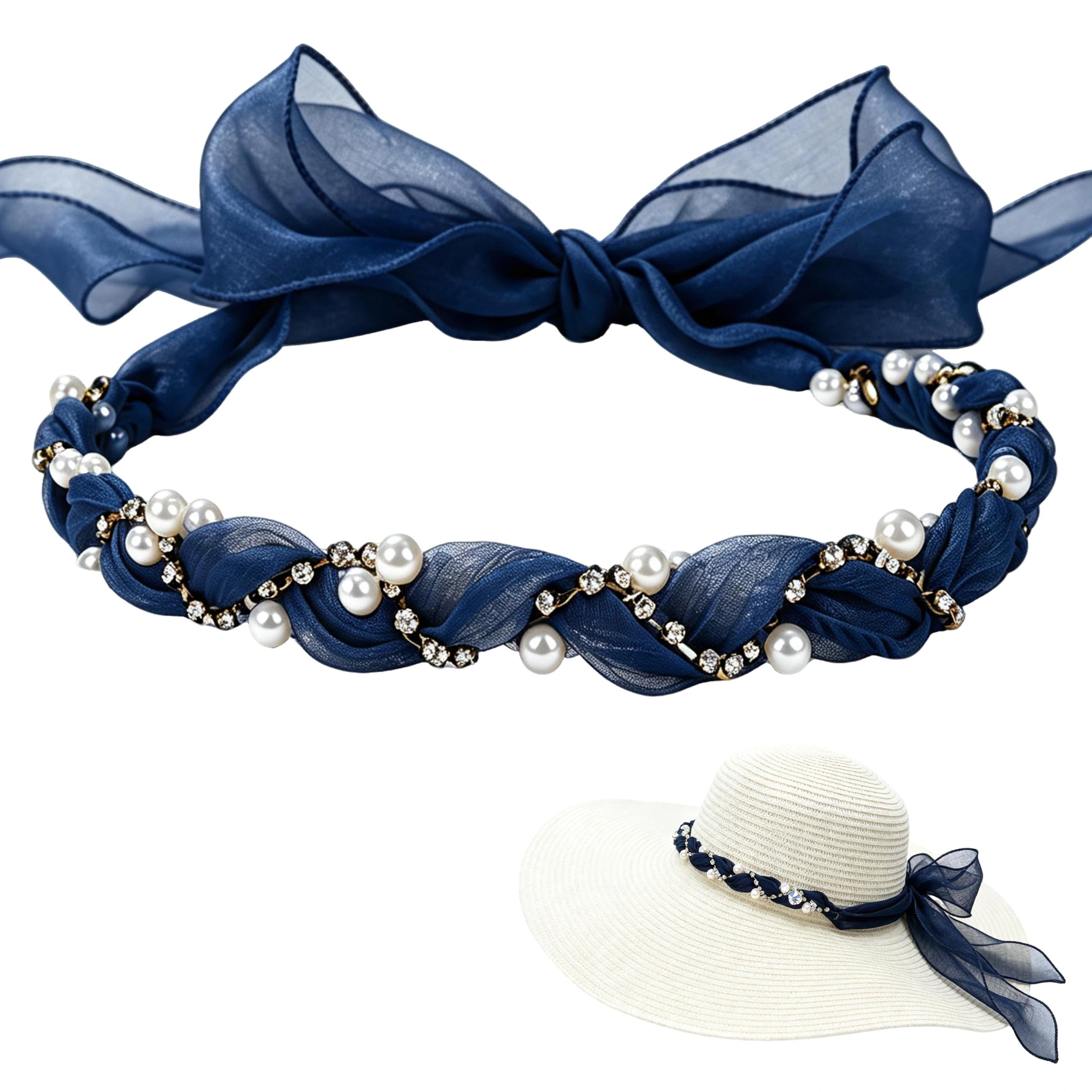Braided Cowboy Hat Bands for Men Women Cowgirl Hats Accessories