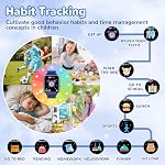 Kids Smart Watch for Boys Girls, Smart Watch for Kids with 19 Sports Modes Pedometer 14 Learning Games Alarm Clock Calculator 12/24 hr Educational Gifts Toys for Ages 4-12