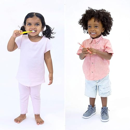 Miniatura 4 de Brilliant Cepillo de dientes infantil de Oral Care, para edades de 2 a 5 años de edad, necesario cuando los molars aparecen por primera vez, cabezal