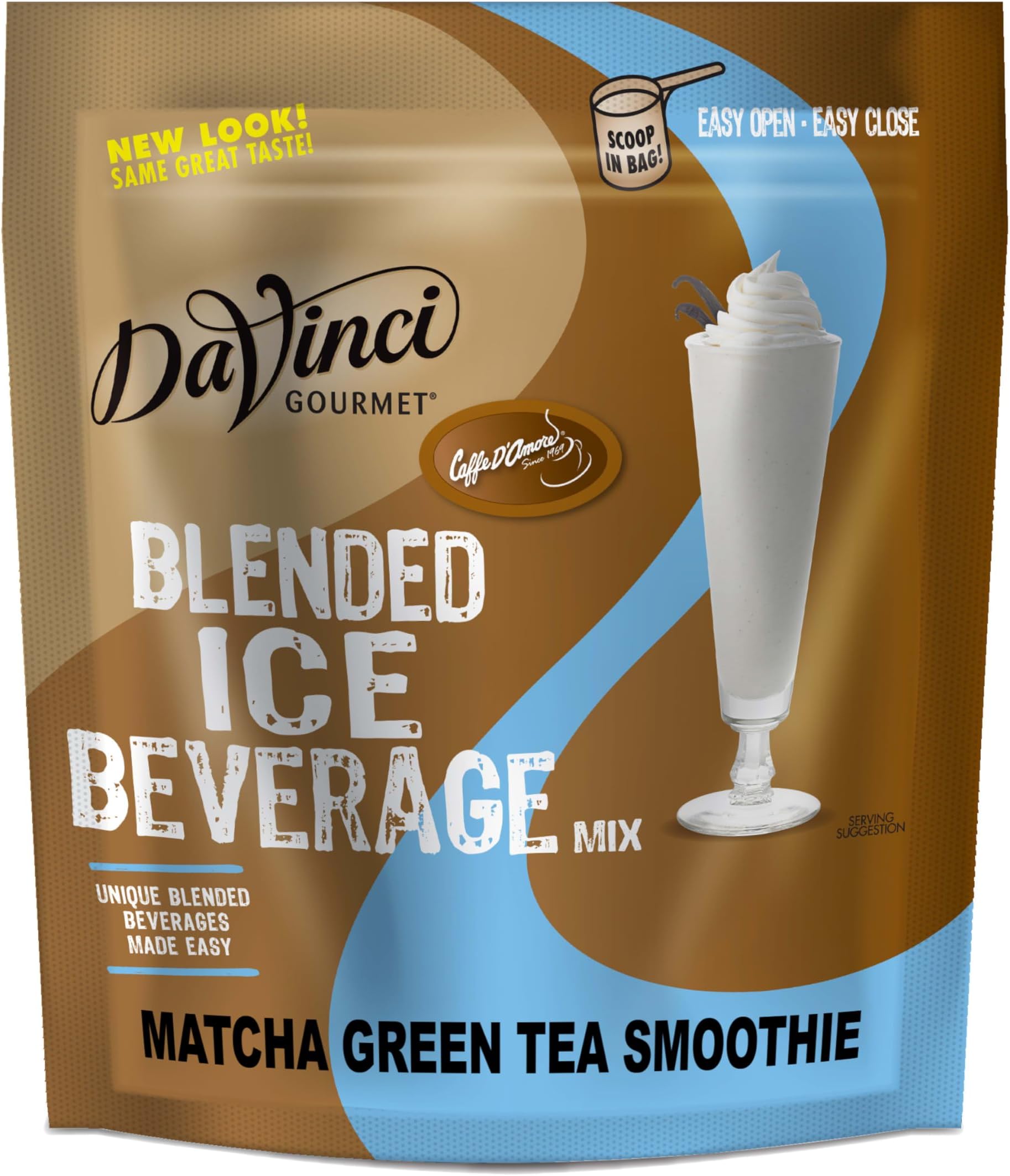 DaVinci Gourmet Matcha Green Tea Smoothies Blended Drink Mix, 3 Pounds