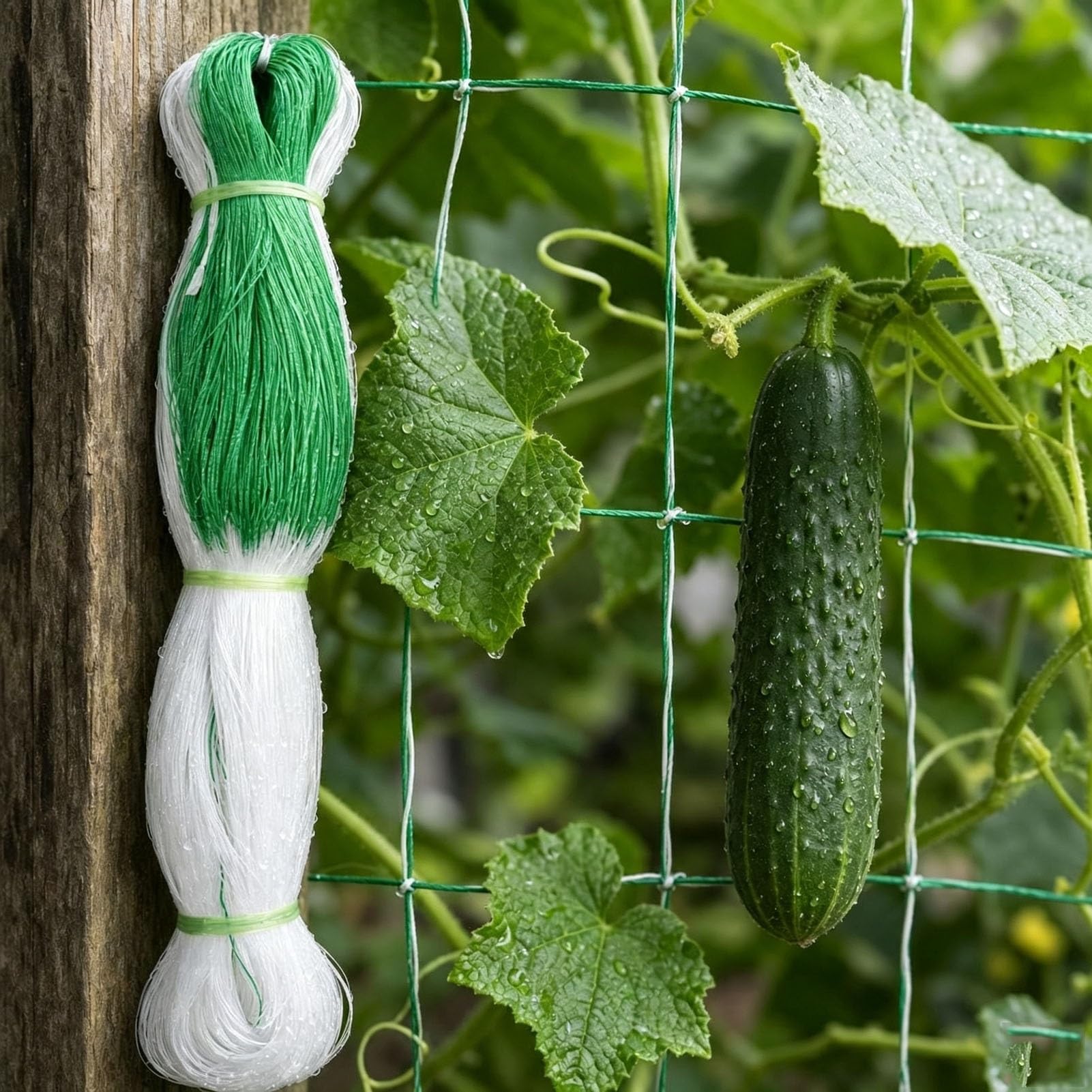 Malla de Enrejado para Plantas, Malla Soporte para Plantas de Jardín HDPE