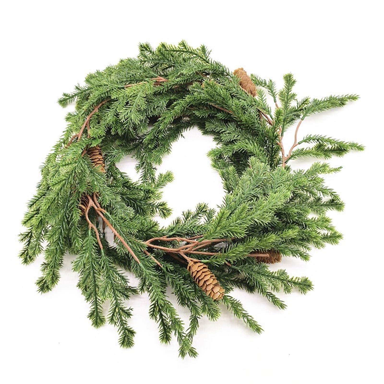 Weihnachten Girlande Zederngirlande, Künstliches Grün, Zypresse, Kiefer for Kamintisch Weihnachtsdekoration