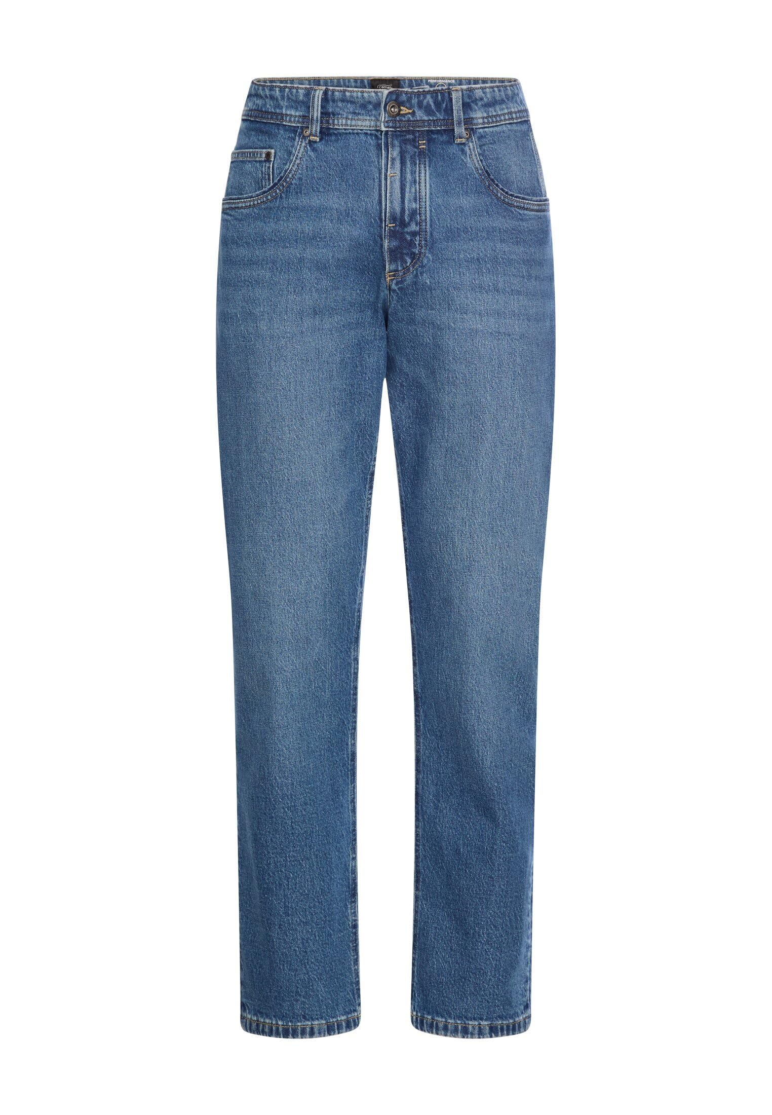 camel active Herren Relaxed Fit Jeans mit 2-Wege Stretch | Denim aus Baumwoll-Mix mit 2-Wege Stretch - dezente Waschung - strapazierfähig und pflegeleicht