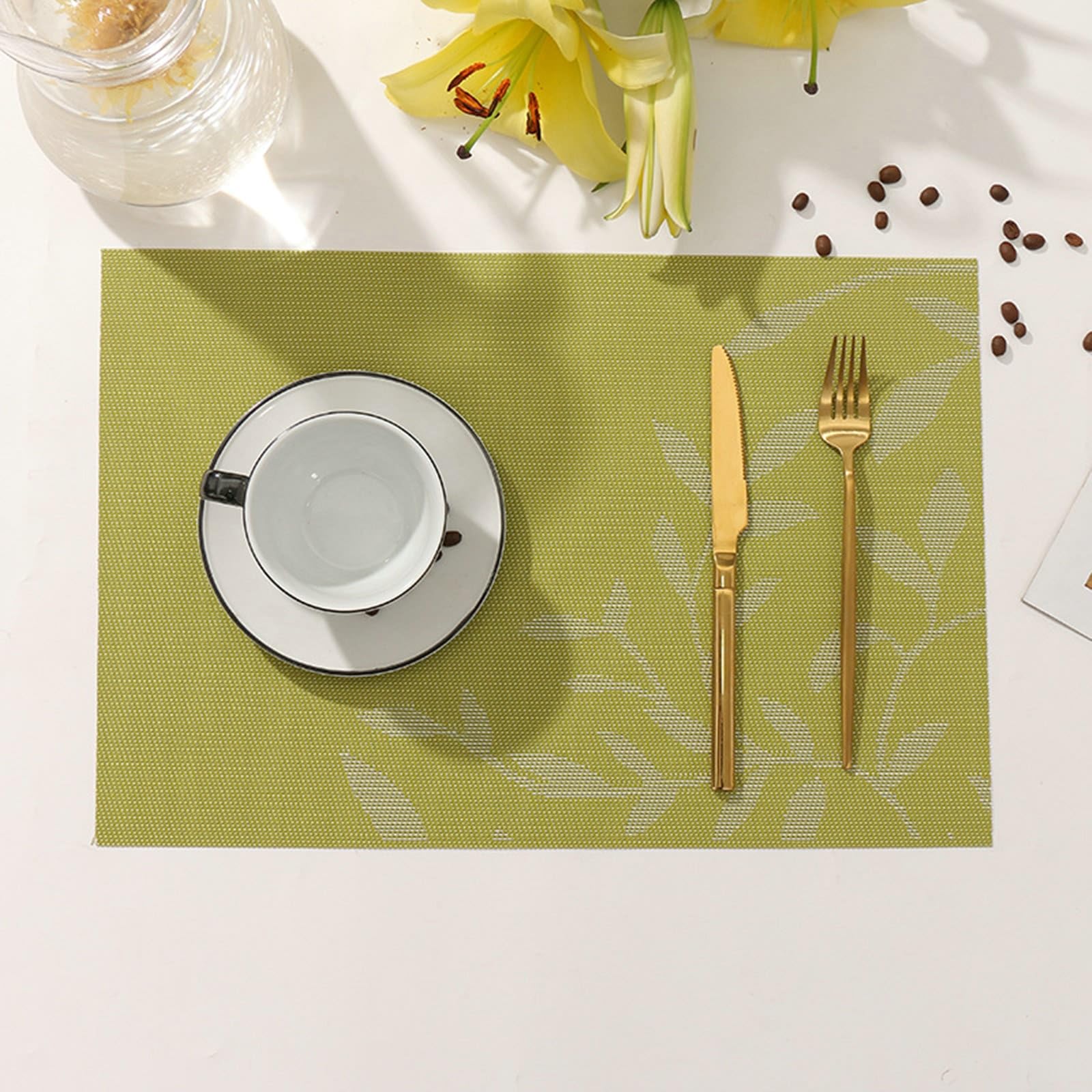 Set de table lavable pour protéger la table des taches de repas