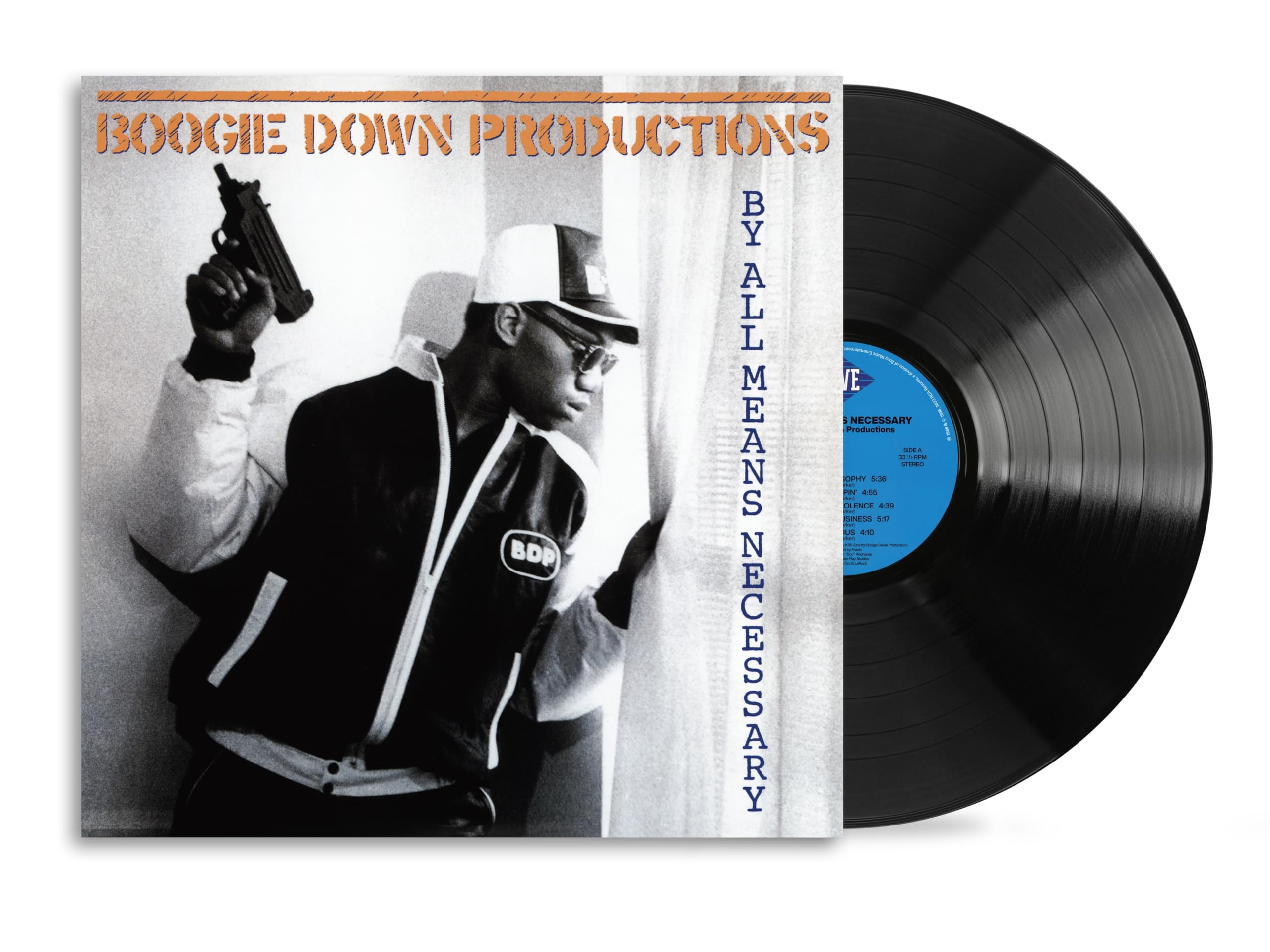 Boogie Down Productions By All Means Necessary LP vinyl Europe Cmg - PRESALE