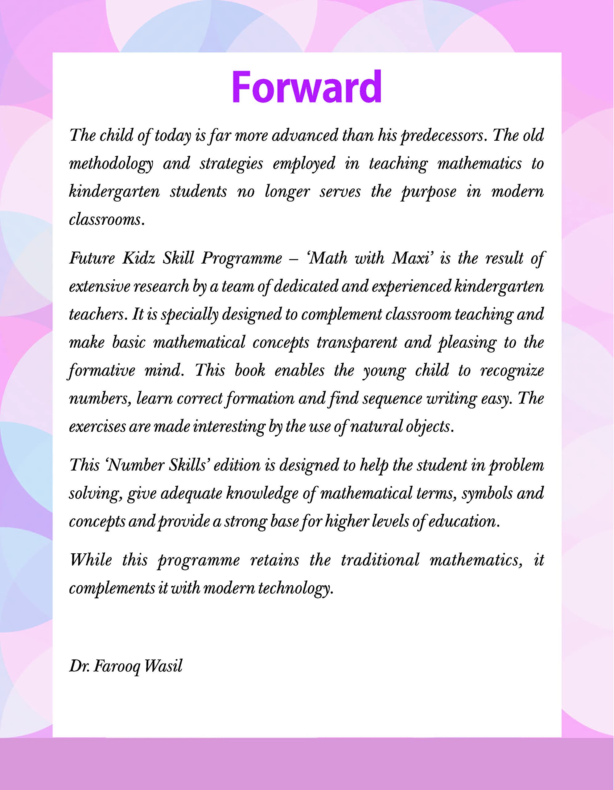 Math with Maxi by Future Kids Publications 2