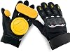 Silfrae Longboard Gloves Skateboarding Gloves Downhill Slide Gloves with Slider Pucks
