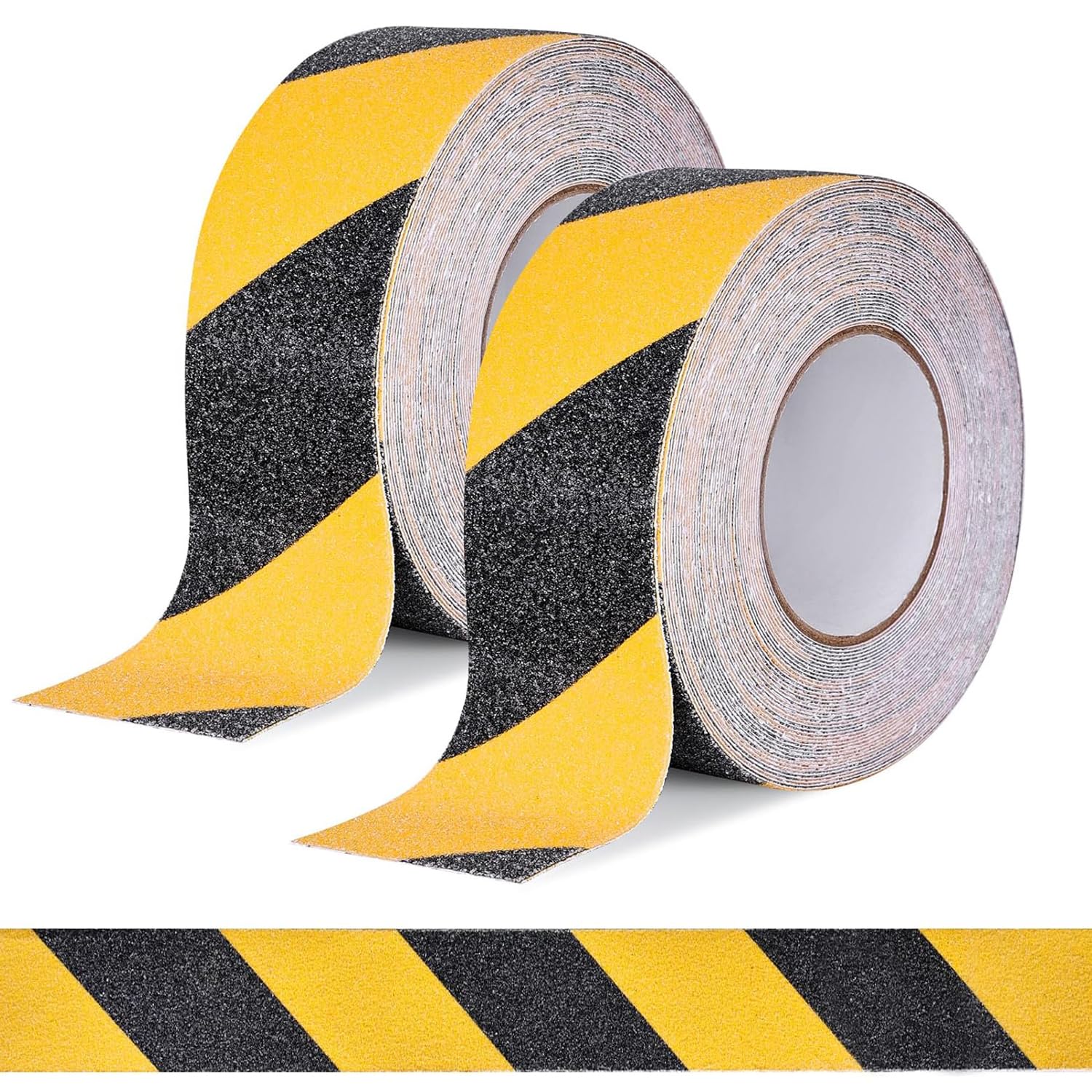 Nastro Antiscivolo Trasparente 2,5cm X 20m - Adesivo Sicurezza Per Scale Interni Ed Esterni - Foto 1
