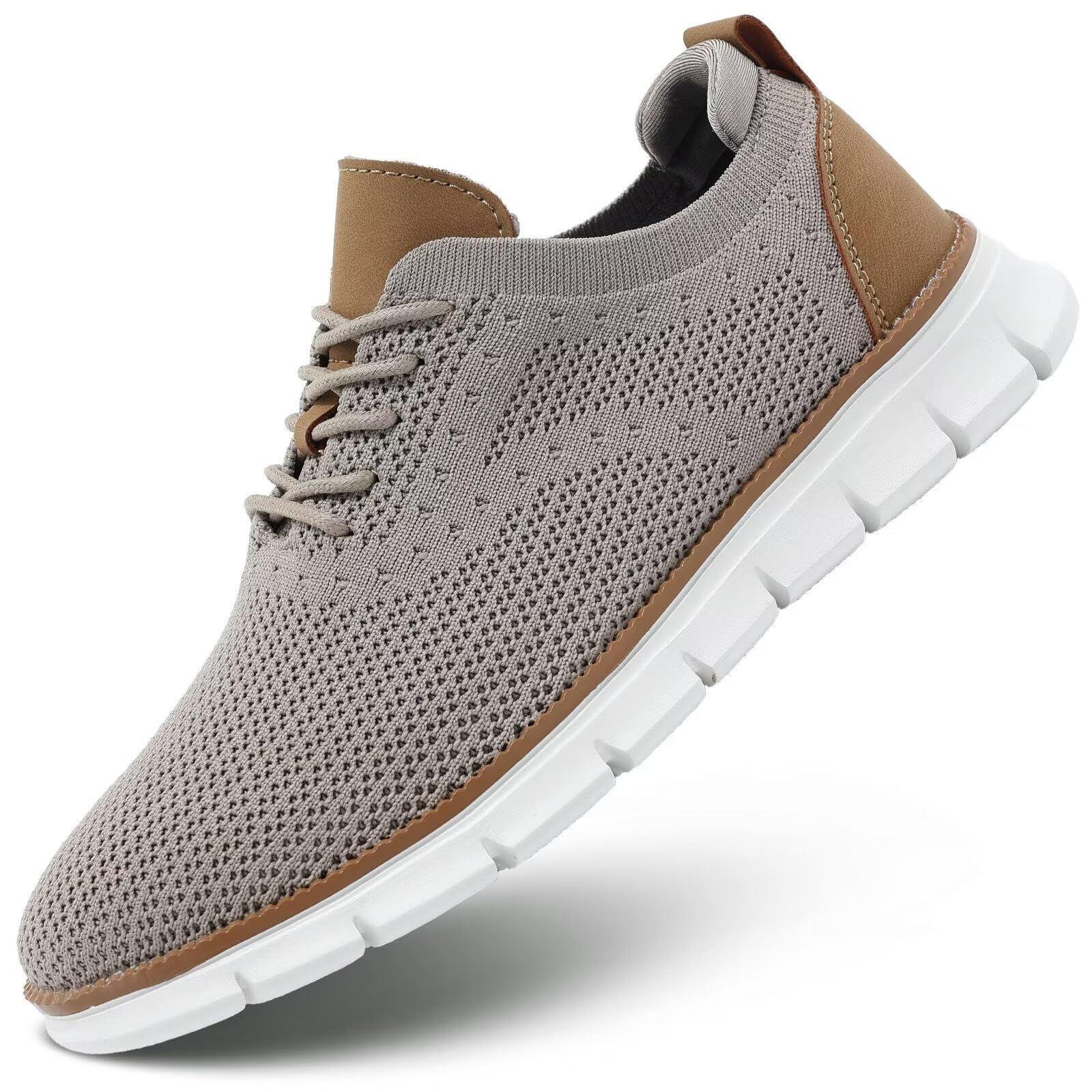 Mens Oxfords Lace-Up Lightweight Casual Walking Shoes Dress Shoes Fashion Sneakers Walking Shoes