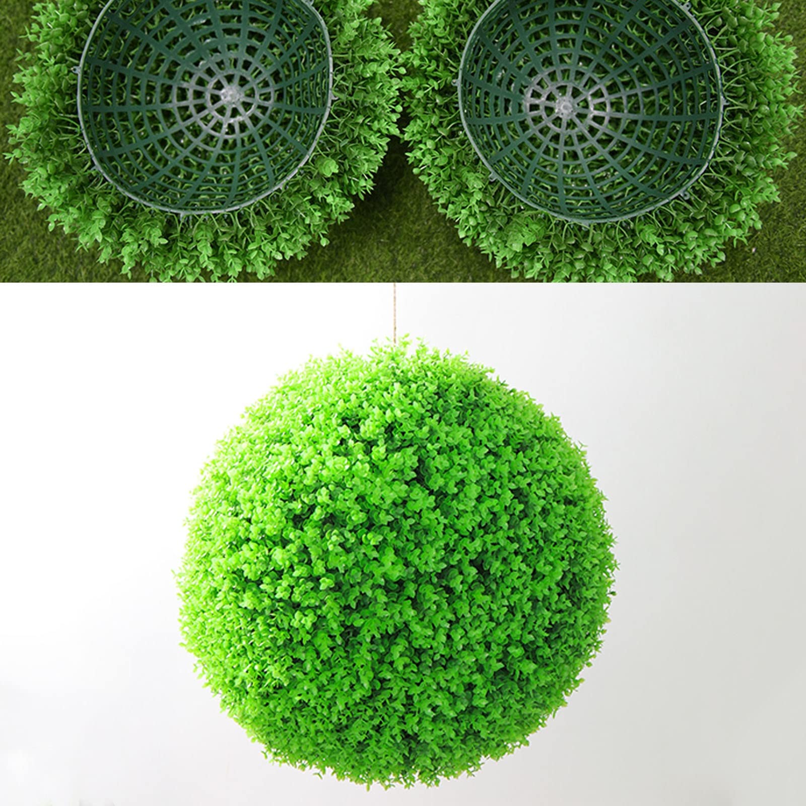 Boule topiaire en buis V3VOGUE de qualité supérieure qui ne se décolore pas