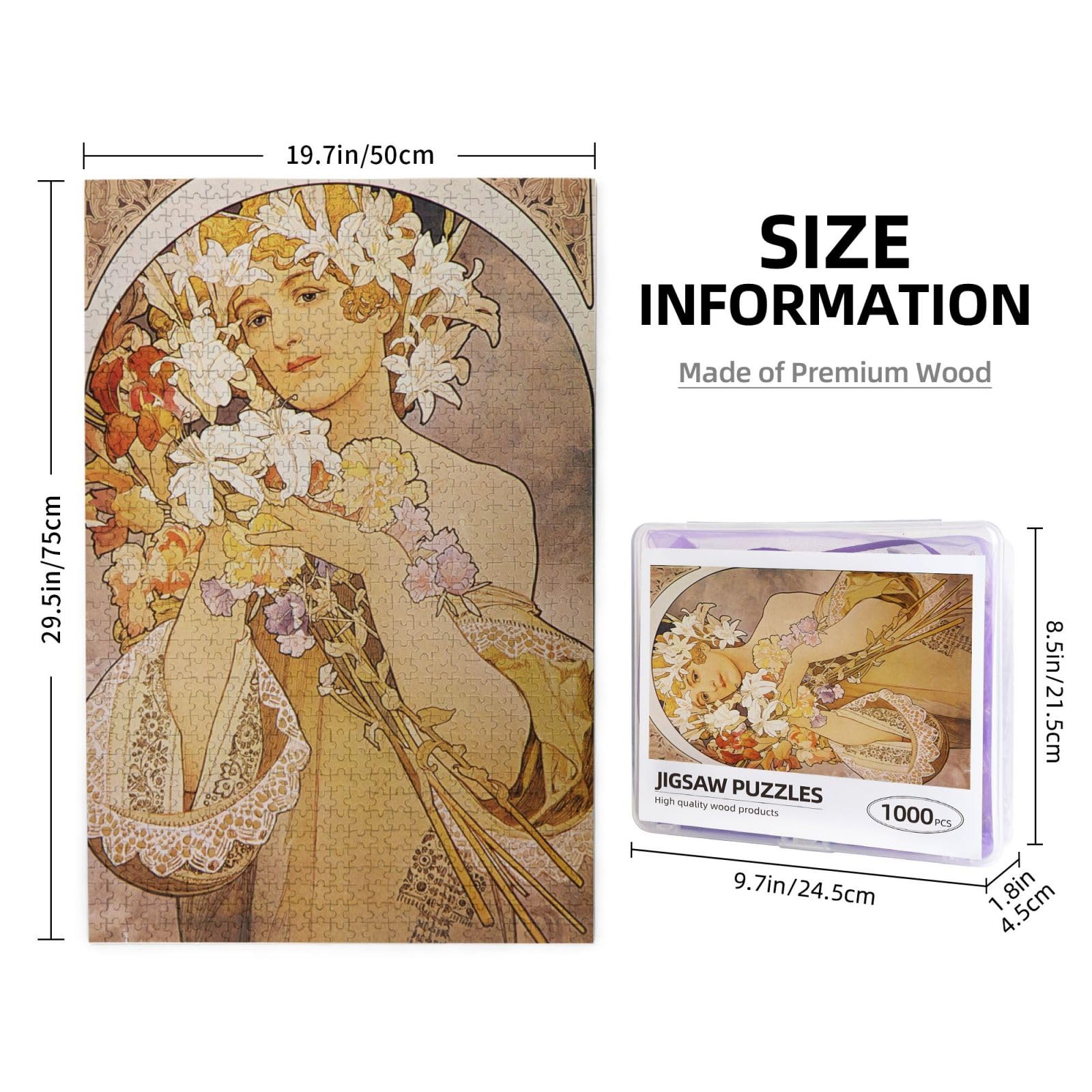 ALPHONSE MUCHA ALPHONSE MUCHA ジグソーパズル 1000ピース