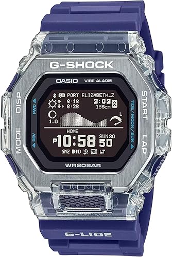 Casio G-Shock GBX100S-2 G-Lide Gleaming Wave Series Reloj - Púrpura