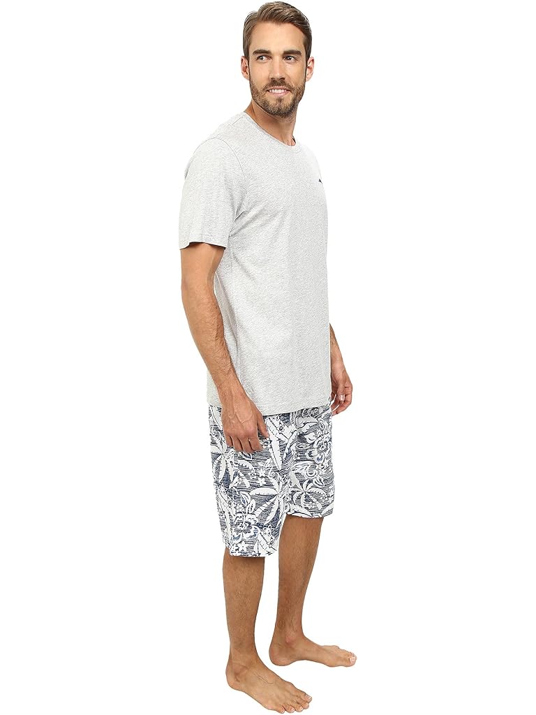 Tommy Bahama Short Sleeve Island Washed Bermuda PJ Set