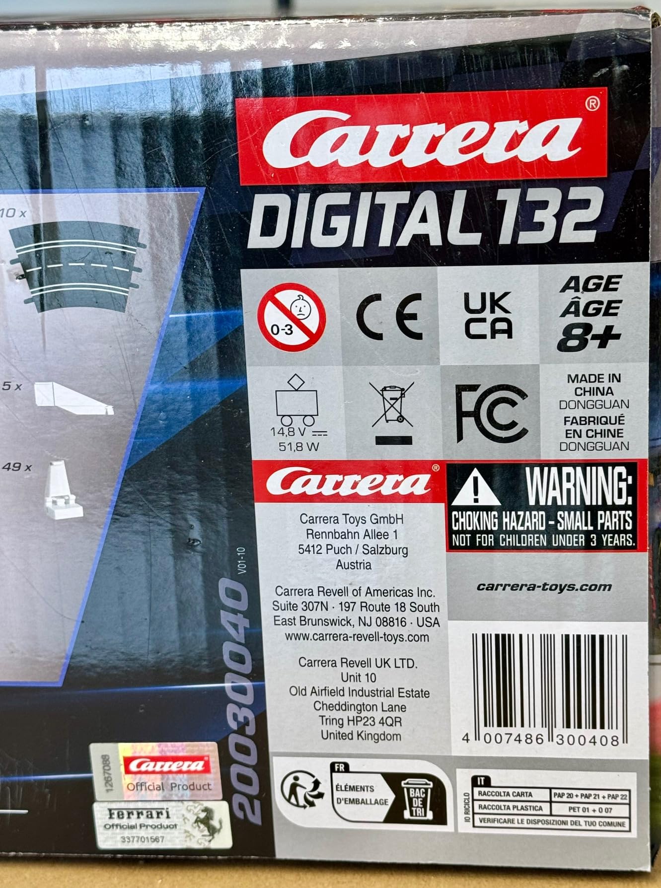 Carrera Zestaw DIGITAL 132 Race for Gold