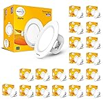 wipro Polycarbonate Alpha 10W Round Downlight Junction Box | Neutral White(4000K) | Glare-Free Design | Recessed Down Light For False Ceiling | Cutout – 3 Inch | Pack Of 20