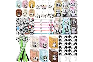 129-Piece Panda Extravaganza Party Pack