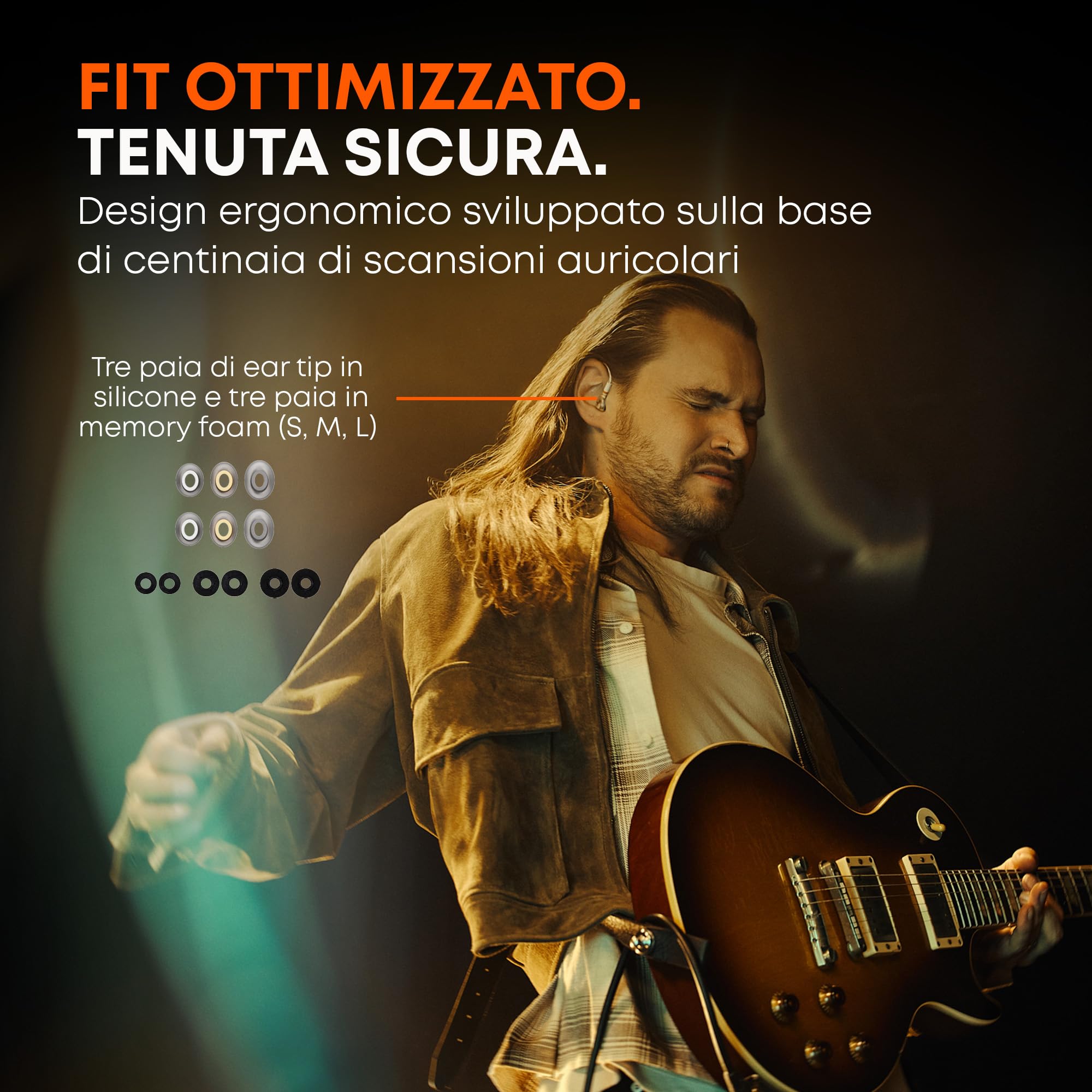 beyerdynamic DT 30 IE monitor in-ear professionale per palco e sala prove | Isolamento passivo fino a 39 dB, vestibilità ergonomica, cavo MMCX rimovibile, trasparente