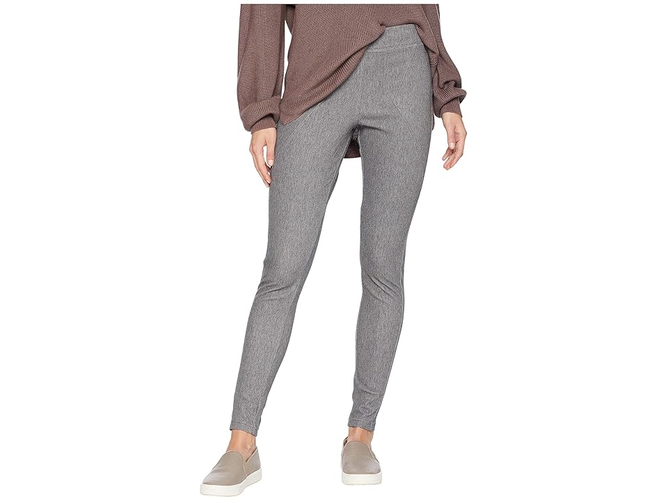 

HUE High-Waisted Curvy Fit Woolly Leggings (Graphite) Women's Casual Pants