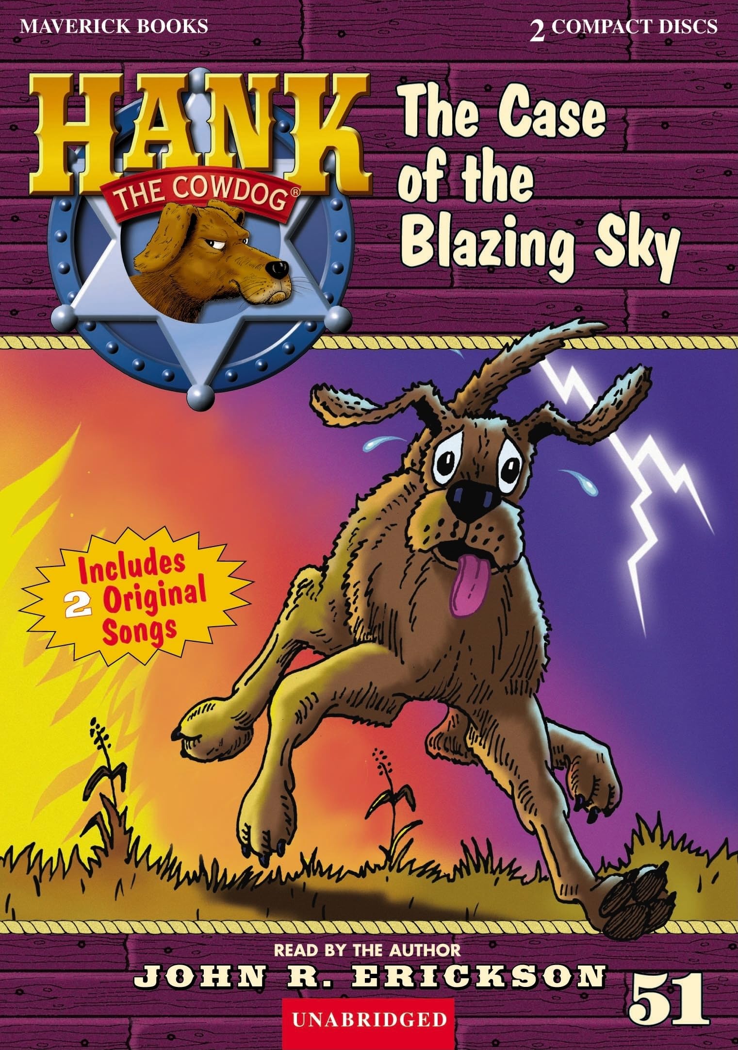 The Case of the Blazing Sky (Hank the Cowdog (Audio))