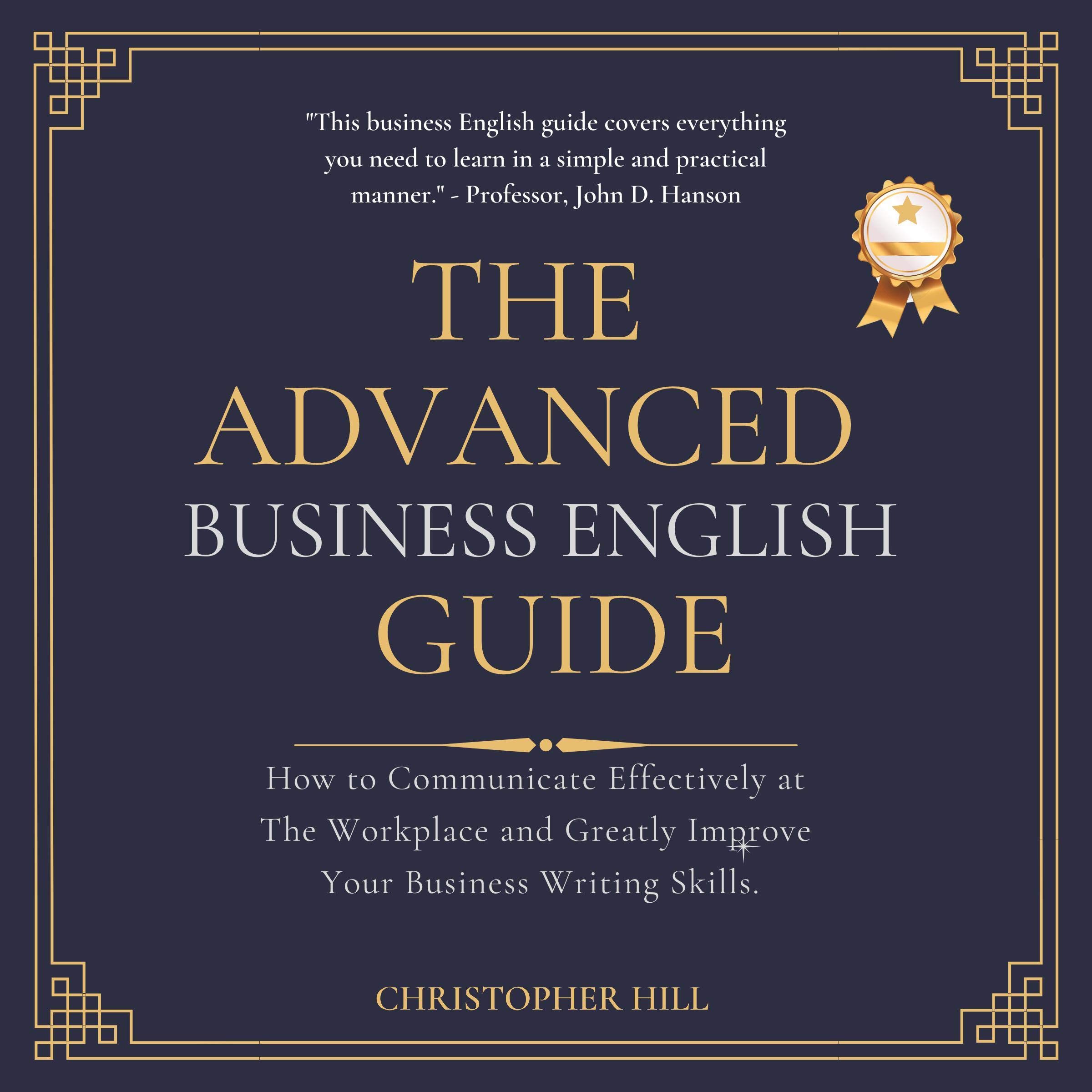 Cover art for The Advanced Business English Guide
