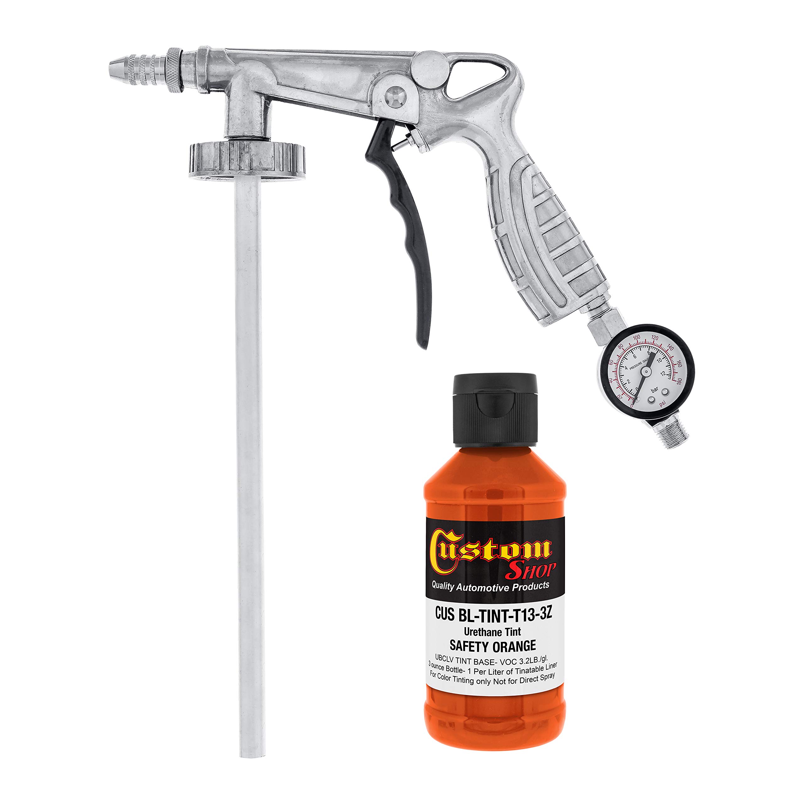 Custom Coated Truck Bed Liner Custom Shop Orange Urethane