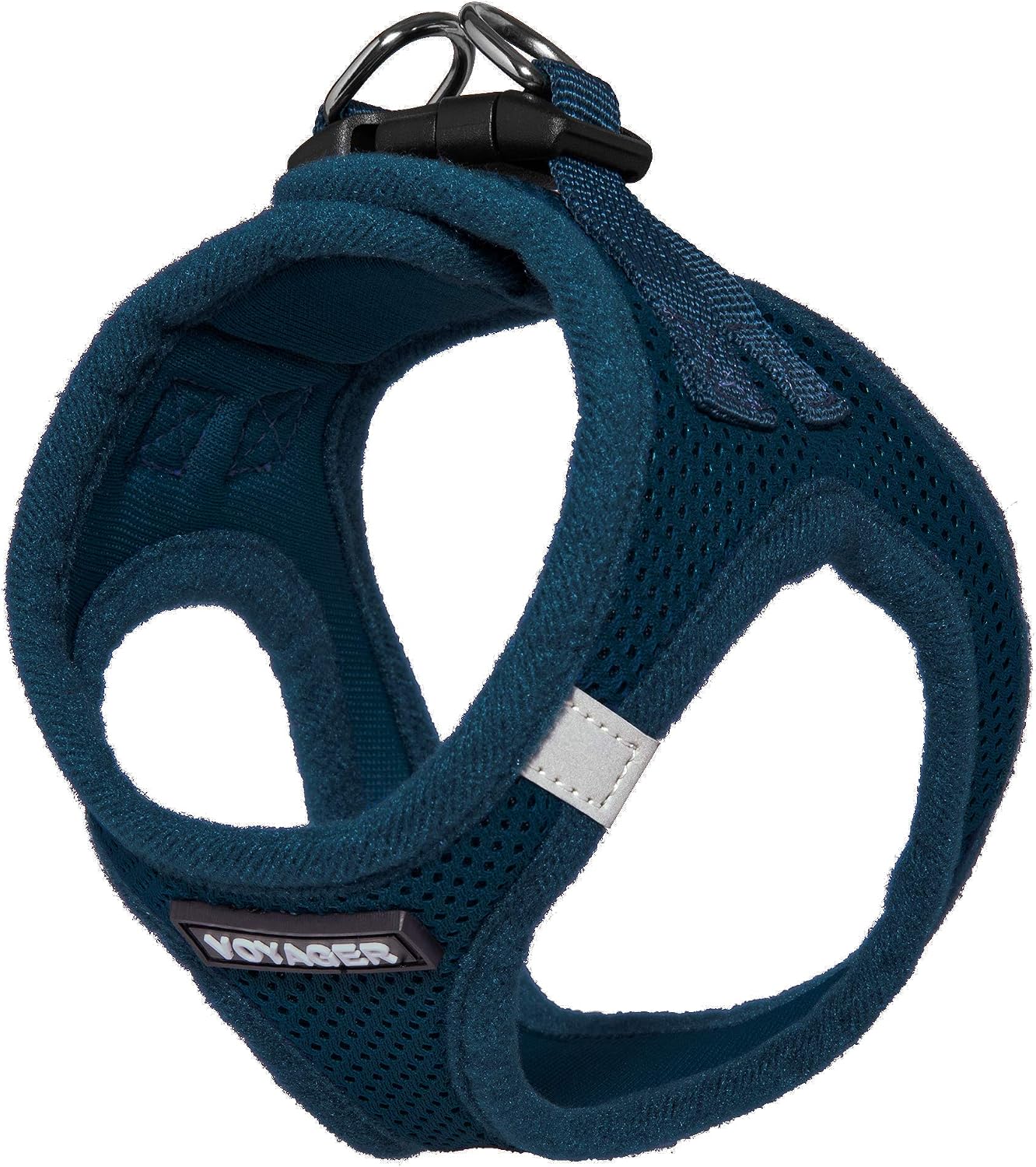 Voyager Step-In Air Dog Harness by Best Pet Supplies, All Weather Mesh Step in Vest Harness for Small and Medium Dogs Blue - Image 4