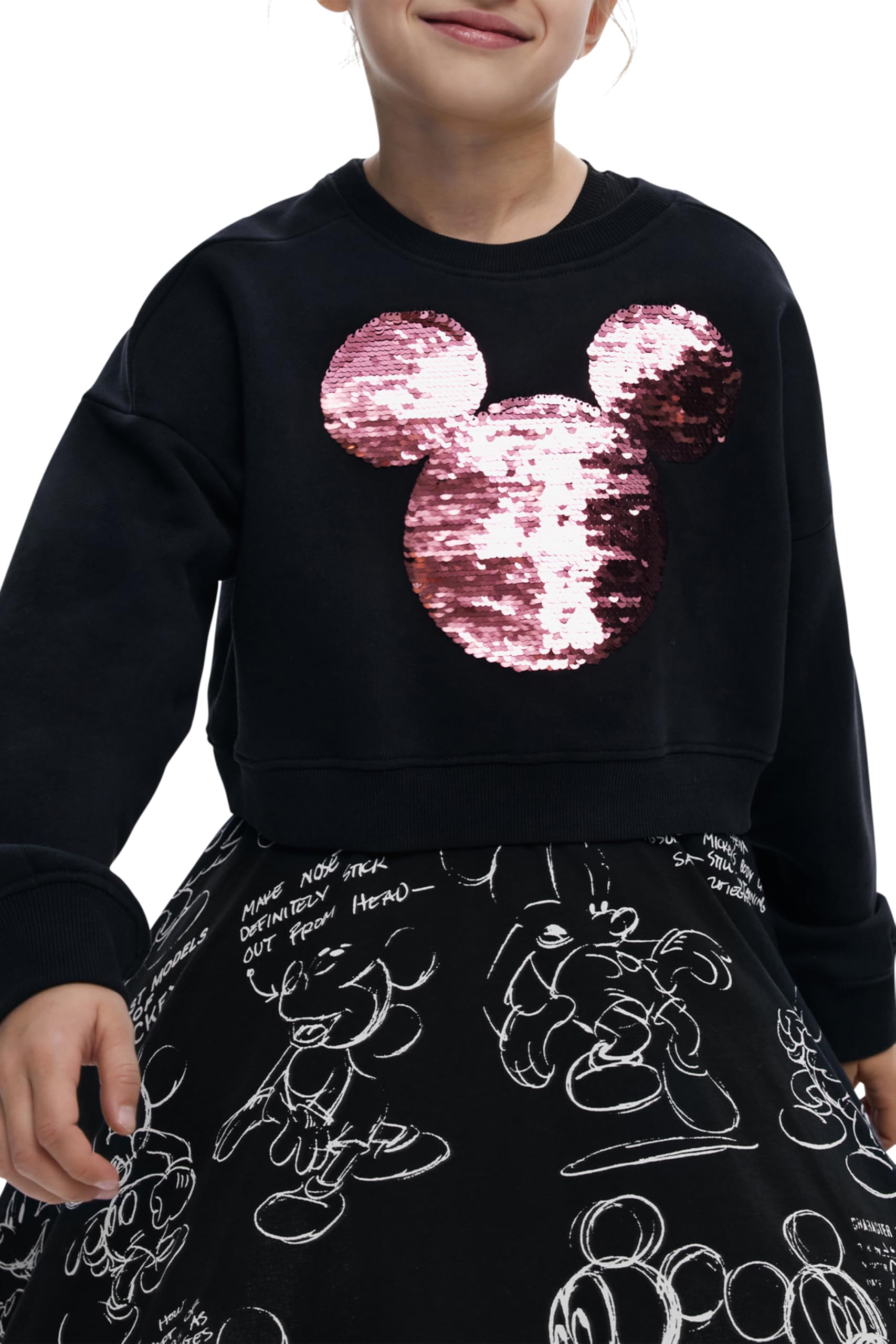 Desigual Vest_Mickey Dress Niñas