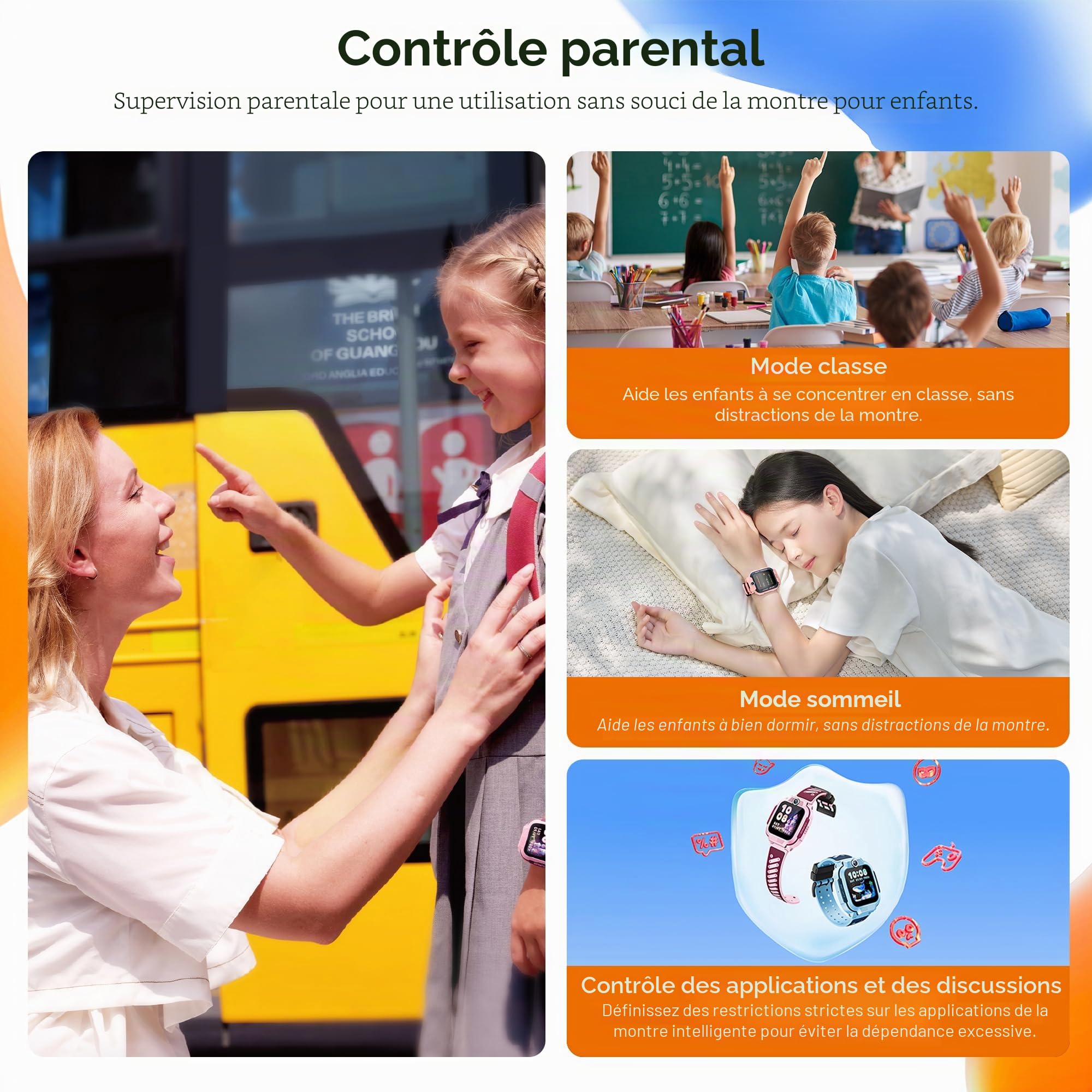 imoo Z3 Montre Intelligente pour Enfants, Kids Smartwatch avec GPS Mondial, SOS, contrôle Parental, IP68, Mode école, appels vidéo HD, Voix, Chat, écran 1,5 Pouces, 8 Go, Vibration, SIM (Rose)