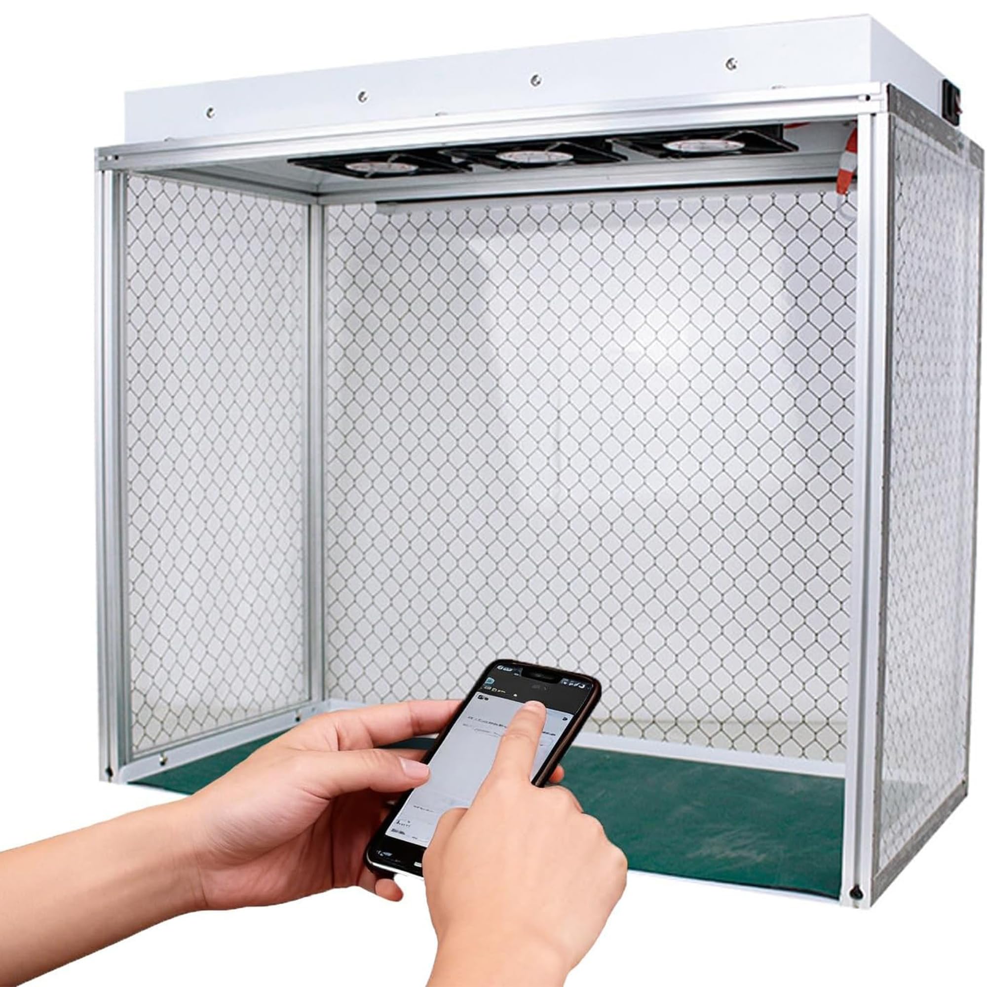 Cabina De Flujo Laminar Vertical Micología Gabinete De Flujo Laminar Banco De Trabajo con Filtración Hepa para Limpieza De Clase 100 / ISO 5 Libre De Polvo Uso único