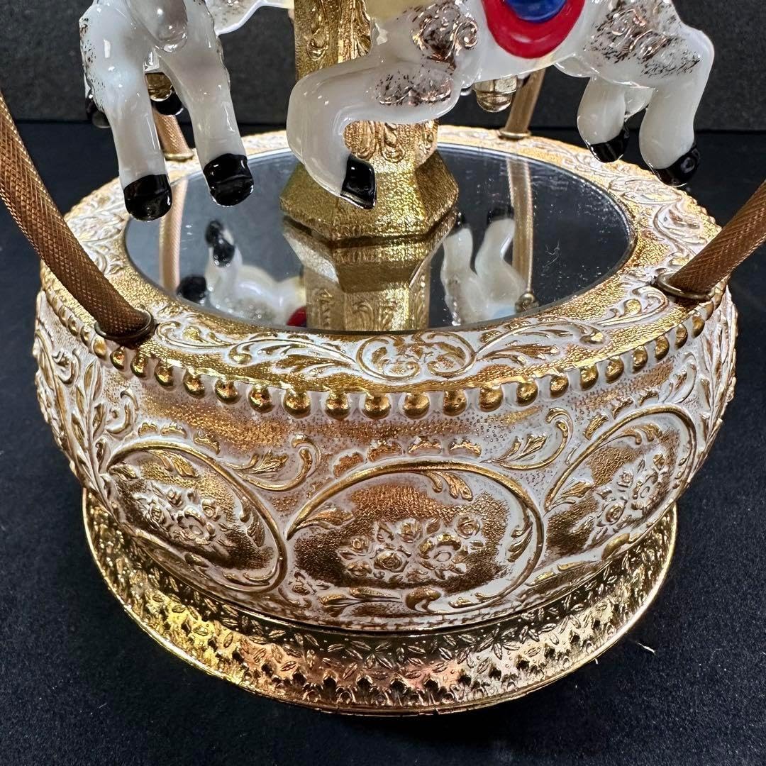 スヌーピーのビンテージオルゴール メリーゴーランド - オルゴール送料