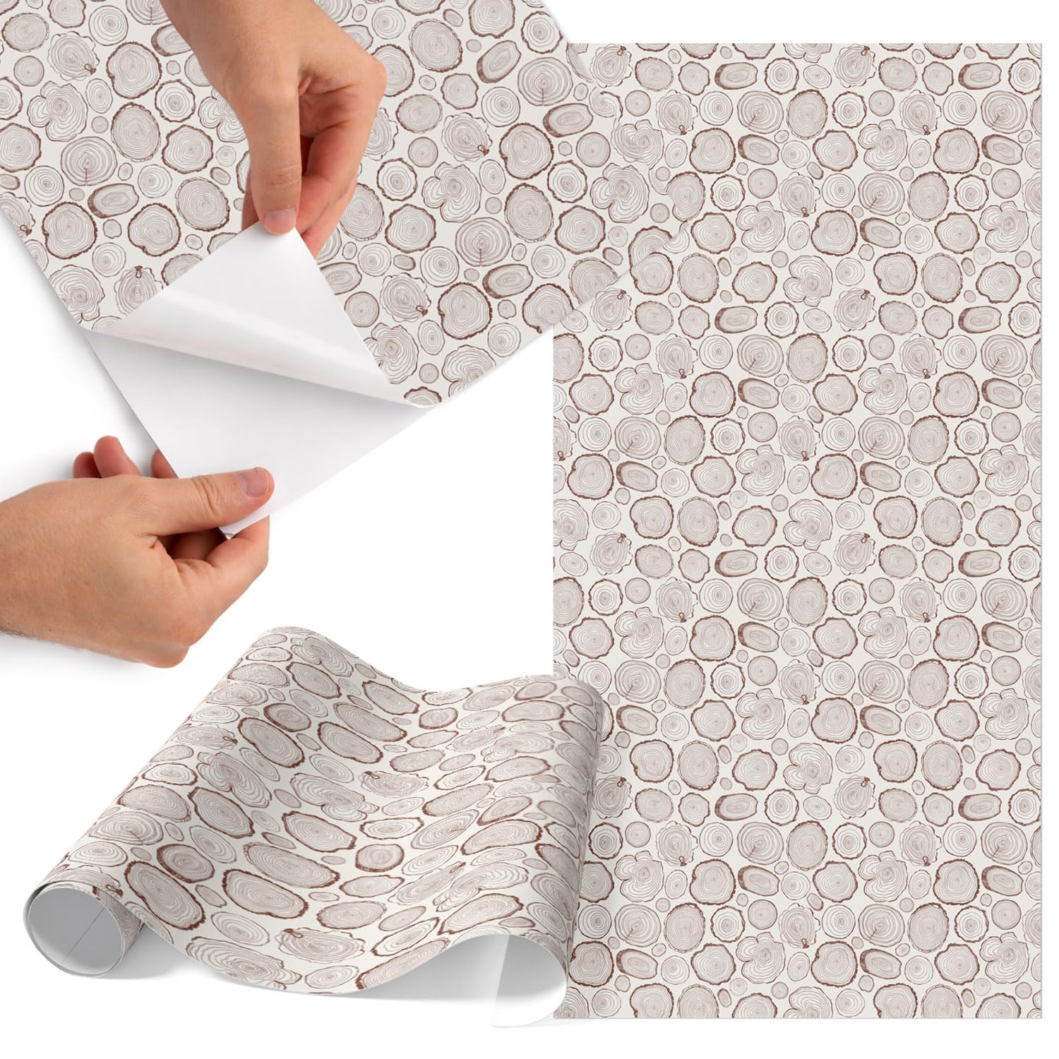 Papel adhesivo impermeable para cocina fácil de limpiar con acabado mate